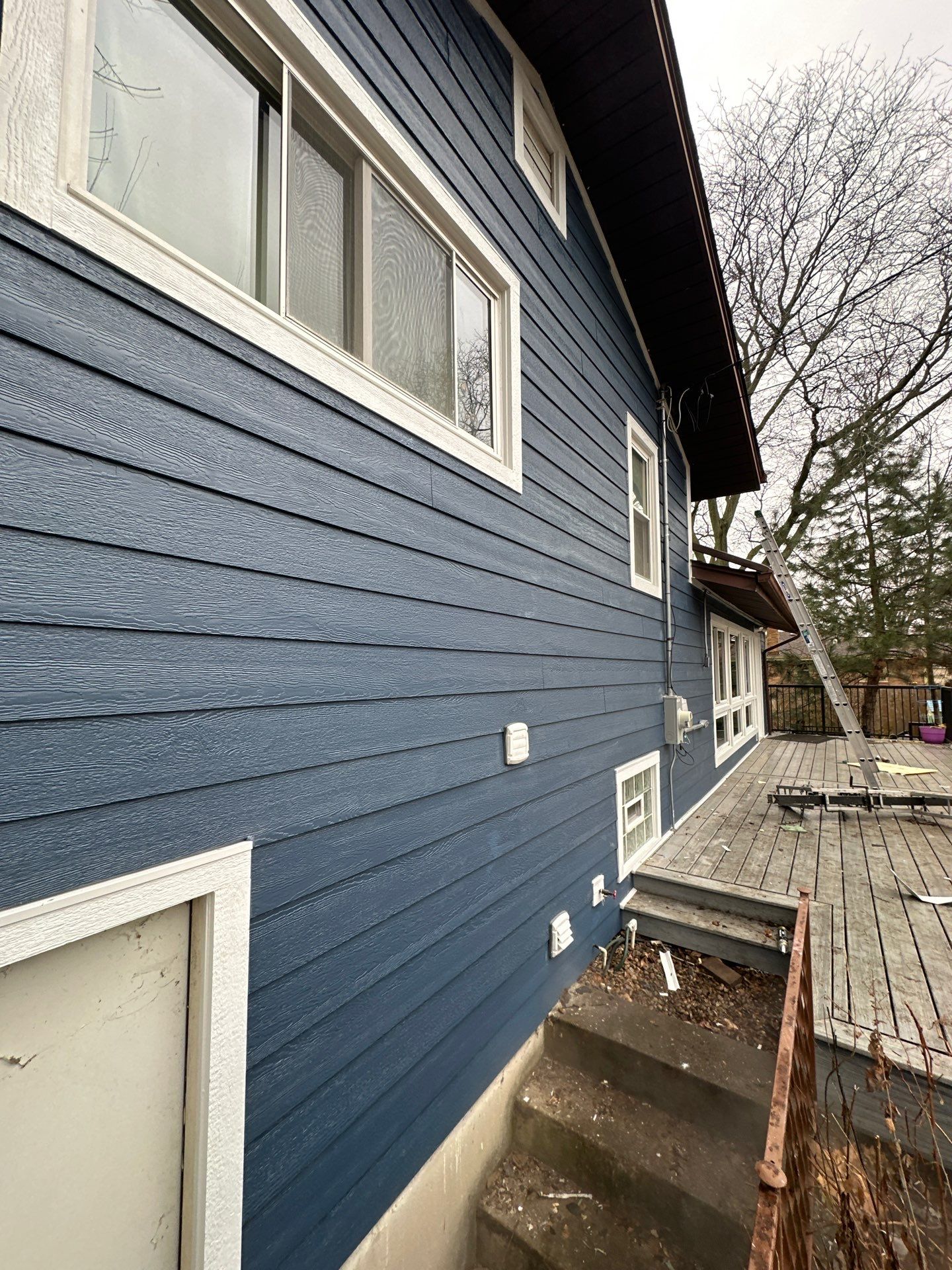 Siding Installation using LP Smartside  by Perfect Exteriors Inc. 