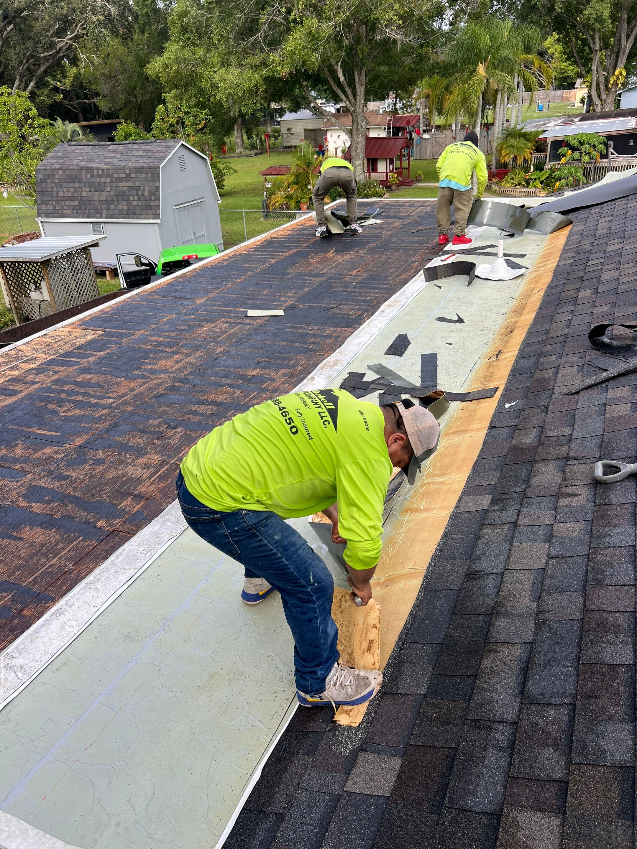 Project in Land O' Lakes 34638 by Mitchell Roofing Company LLC 