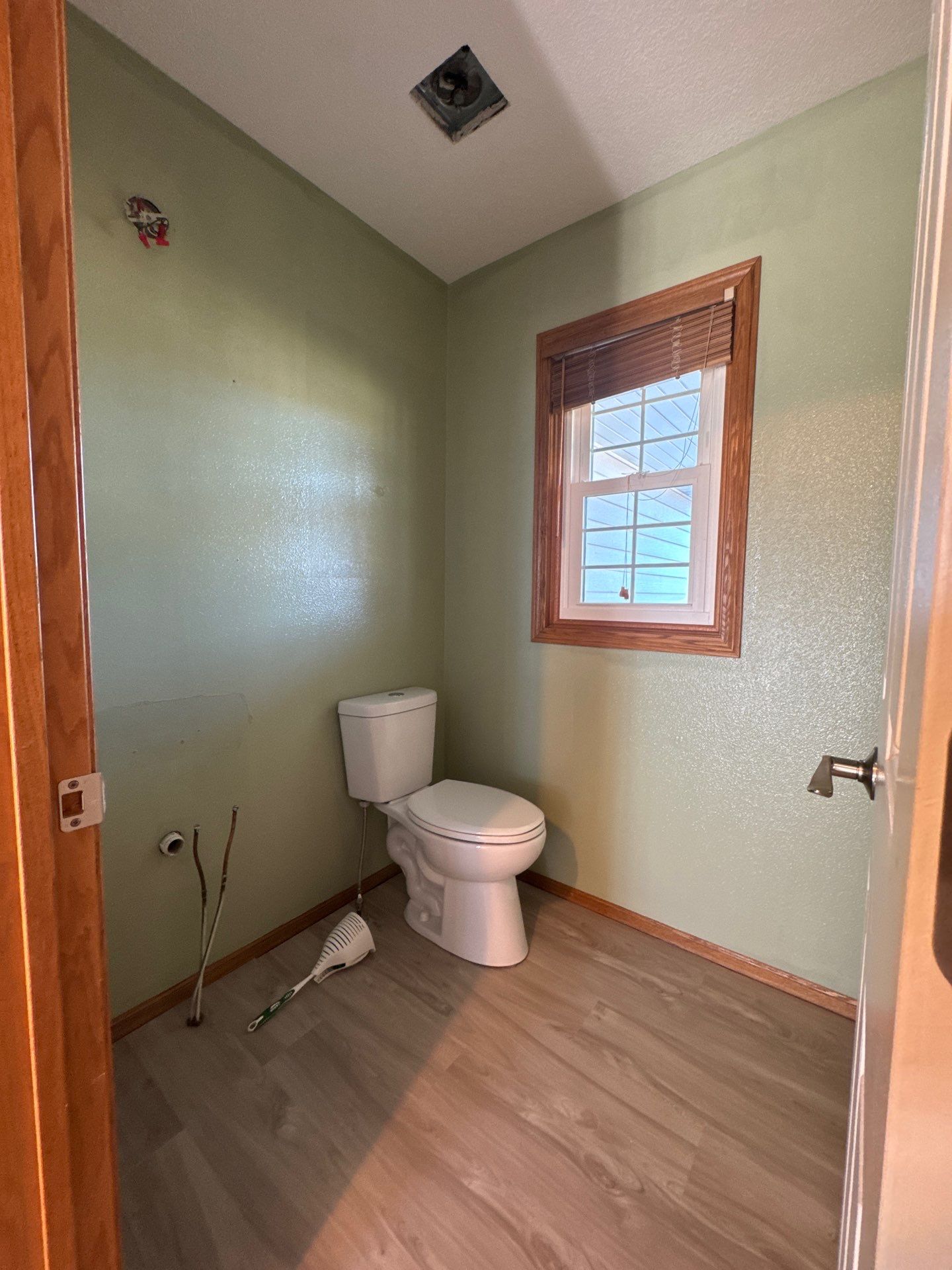 Ankeny Residential Interior | SW Duration in Natural Linen, Velvet Antler Accents & Clary Sage Bath with ProMar Flat White Ceilings by Midwest Paint LLC