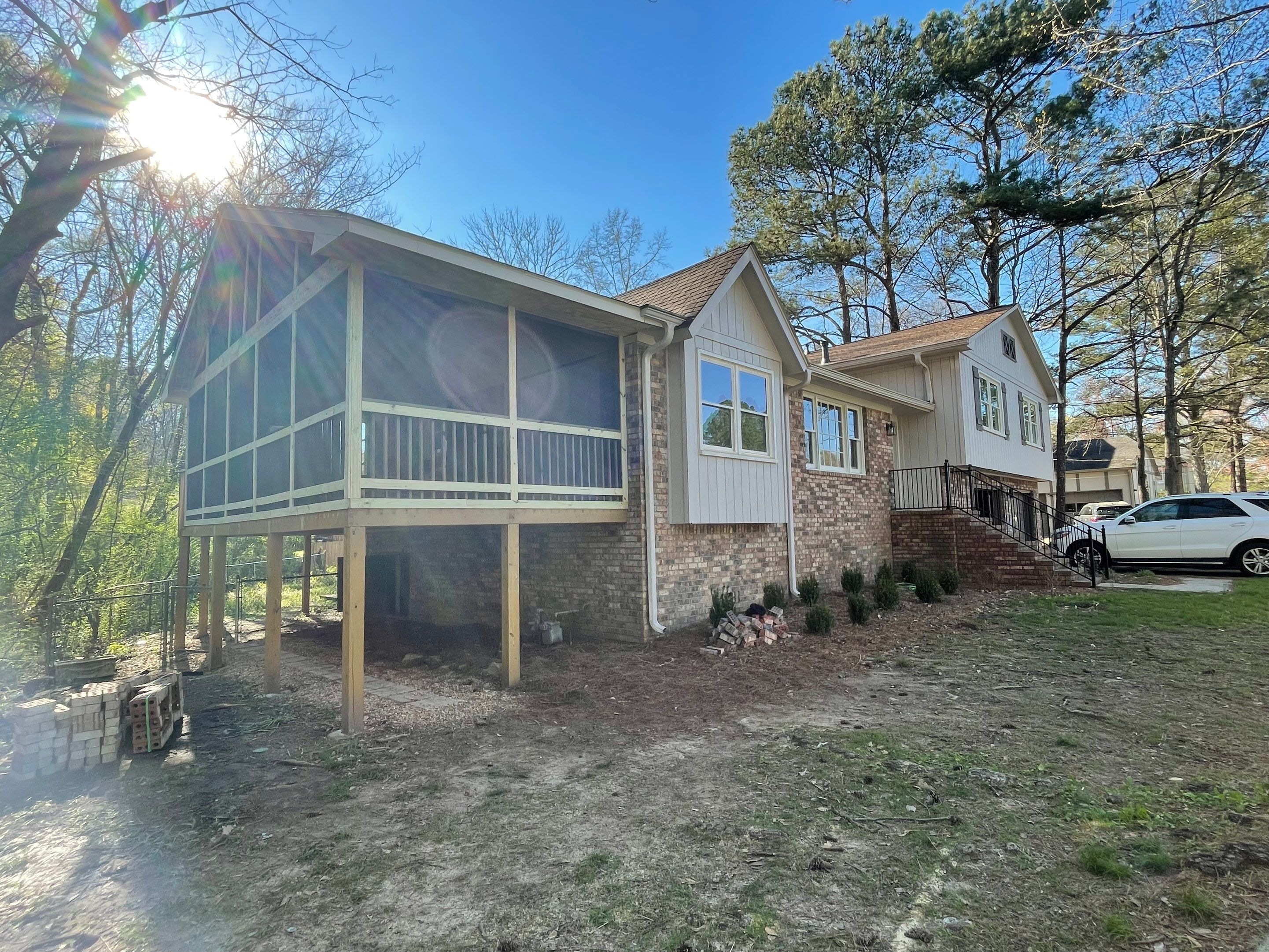 Mountain Brook - Covered Porch by Pillar and Pine