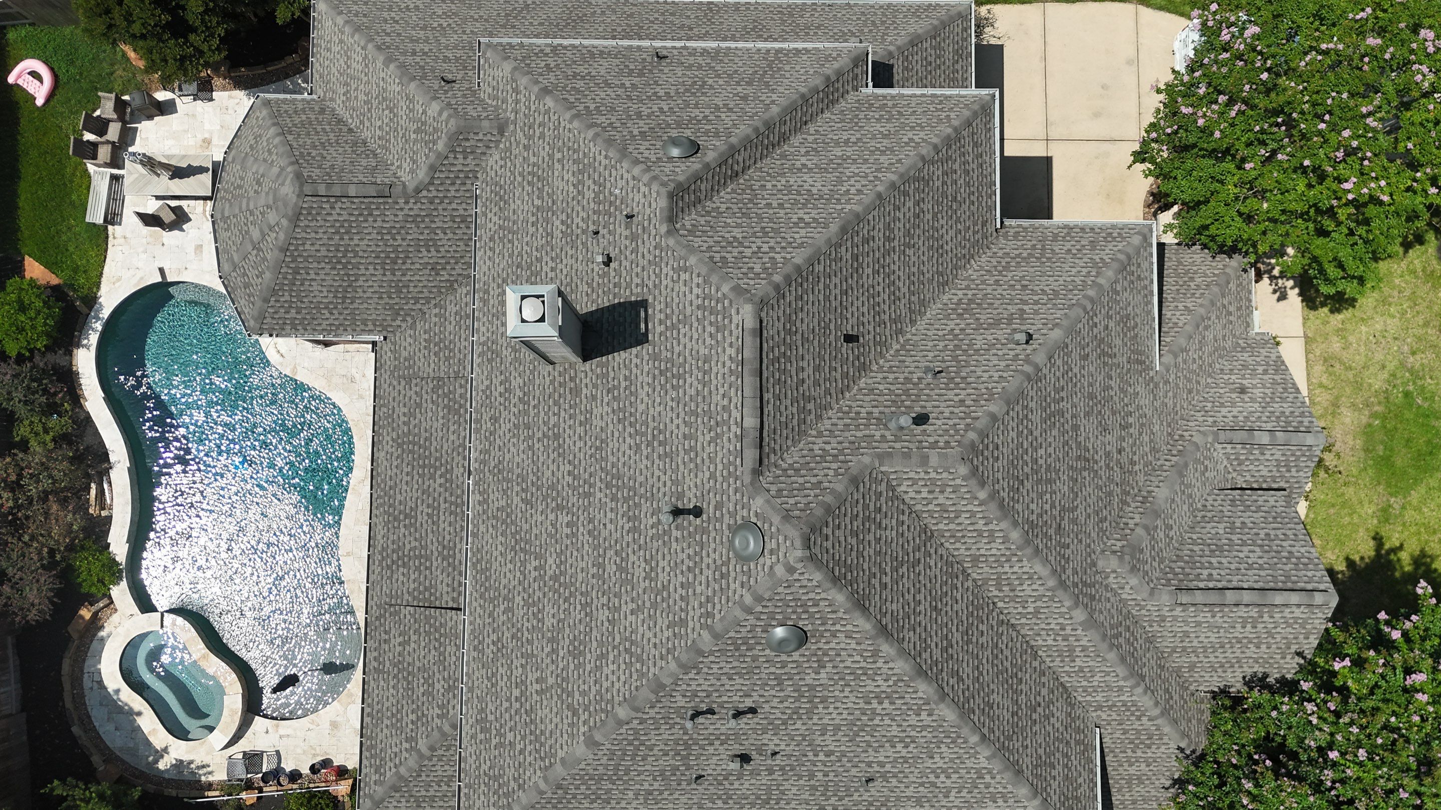 Roof Replacement with GAF Timberline UHDZ Shingles in Humble, TX by Onit Roofing LLC