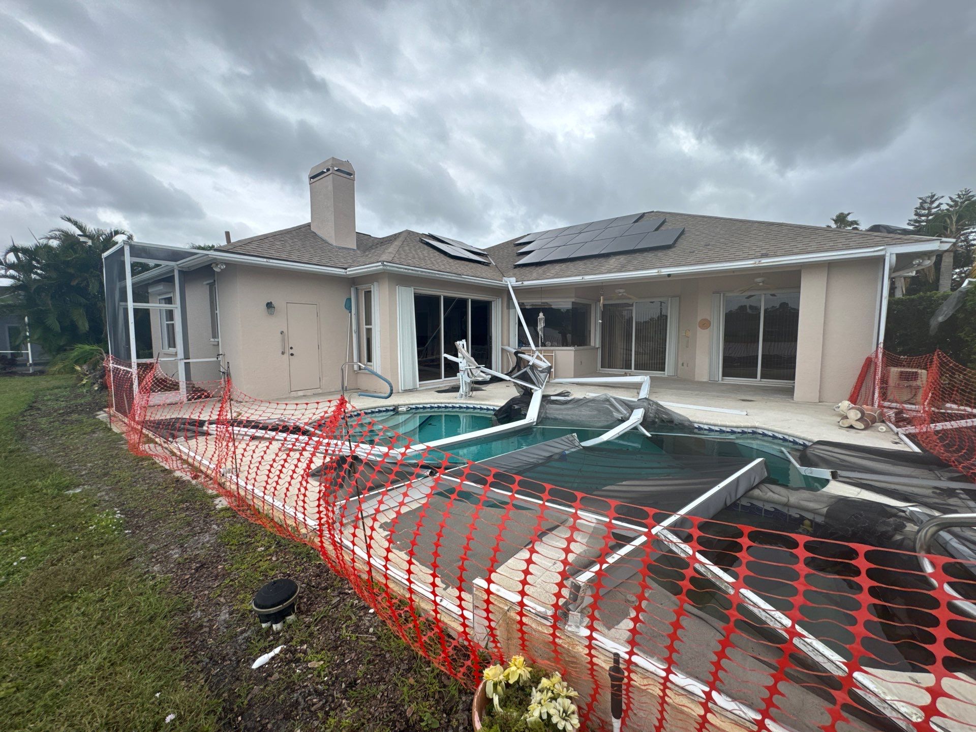 Hurricane Damage Claim in Lakewood Ranch by FLAPA & KeyStone