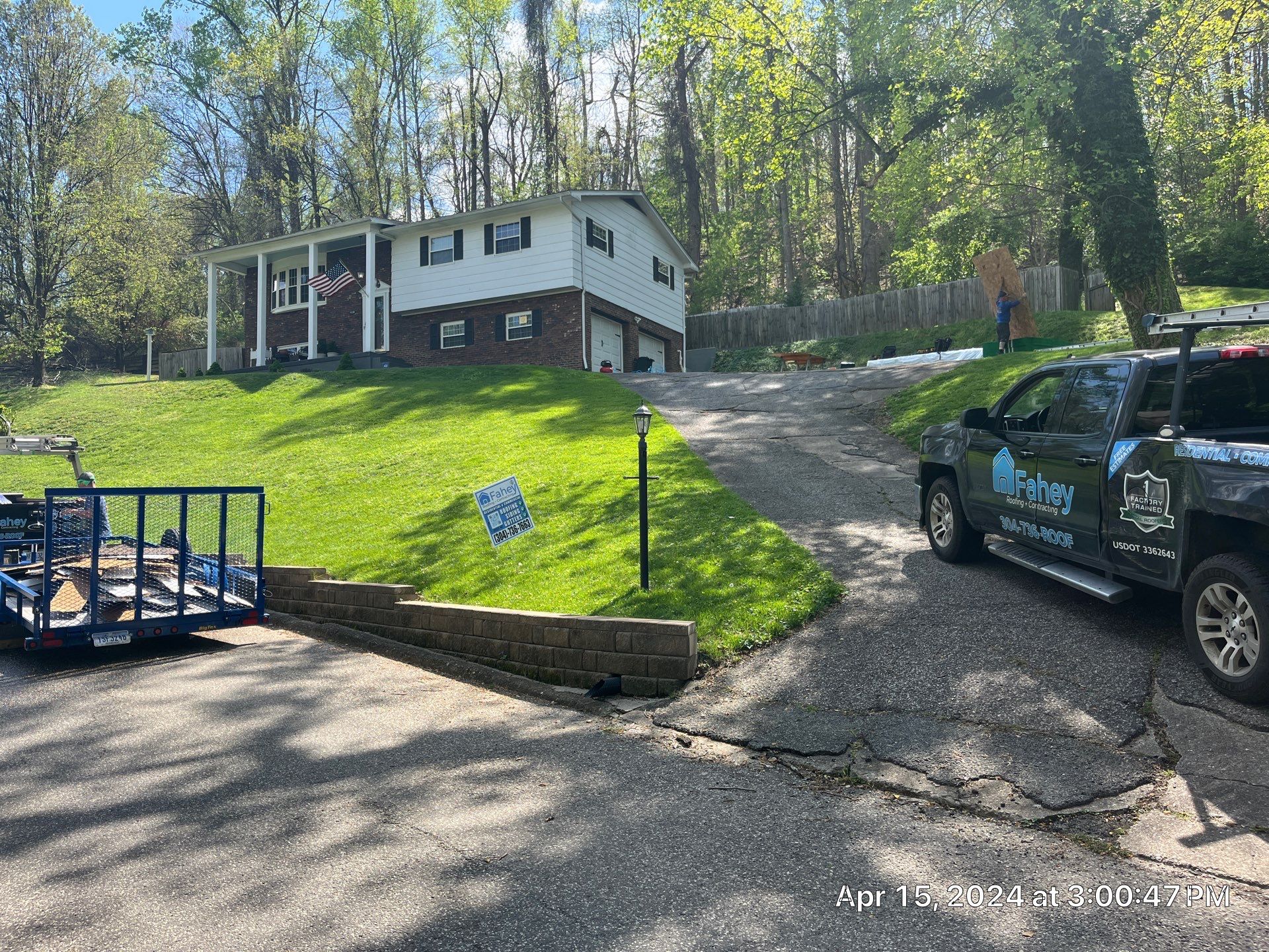 Siding Installation using James Hardie by Fahey Roofing + Contracting