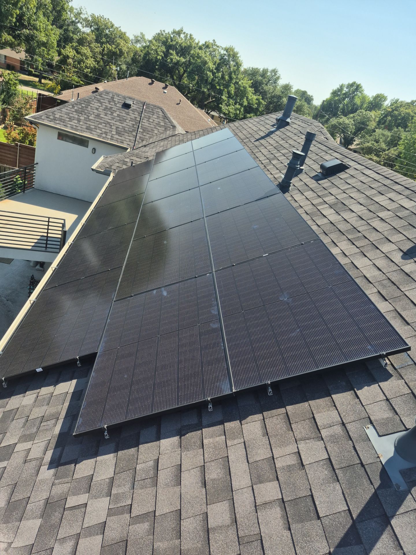 Project in Dallas by Trojan Solar
