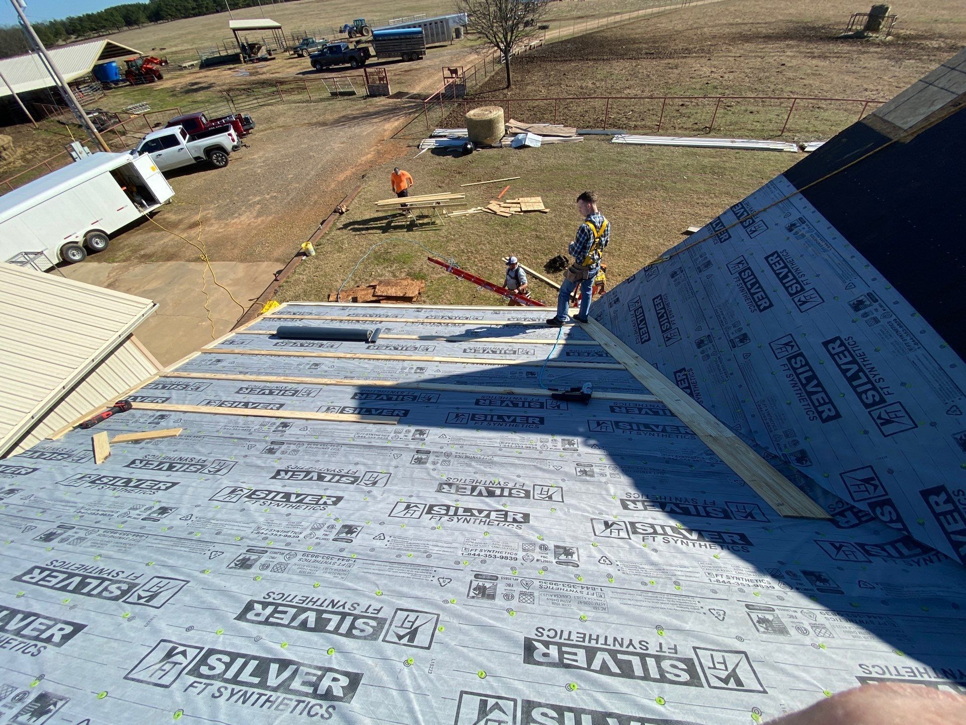 Residential Metal Roof Replacement using Reed's Metals: 26 GA. Colored Residential Metal Panels (Ivory) by Hostetler Roofing
