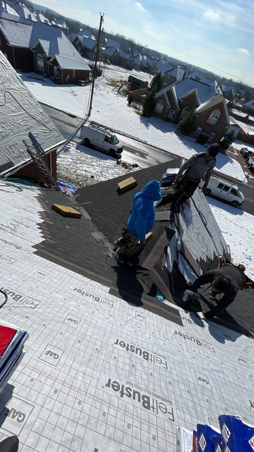 Residential Roofing Installation using GAF HDZ Roofing System  by Undersun Roofing 