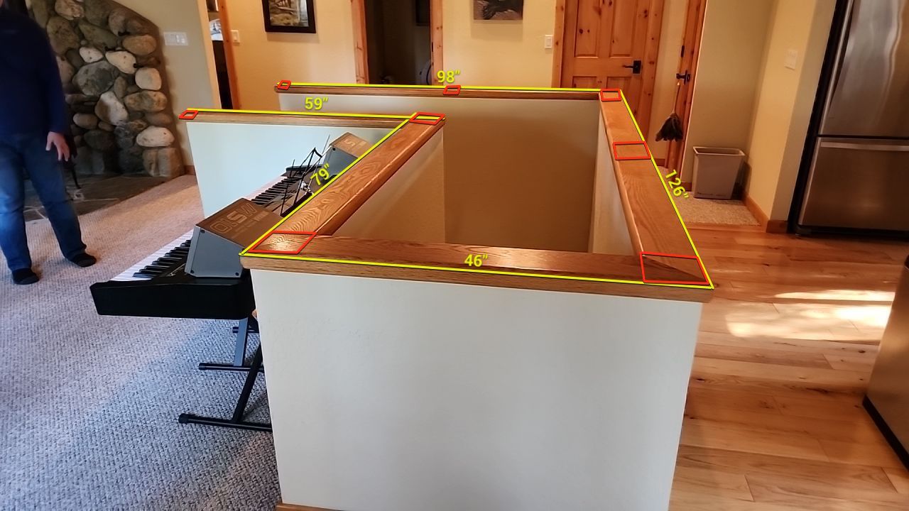 Interior Railing by The Tahoe Tradesman