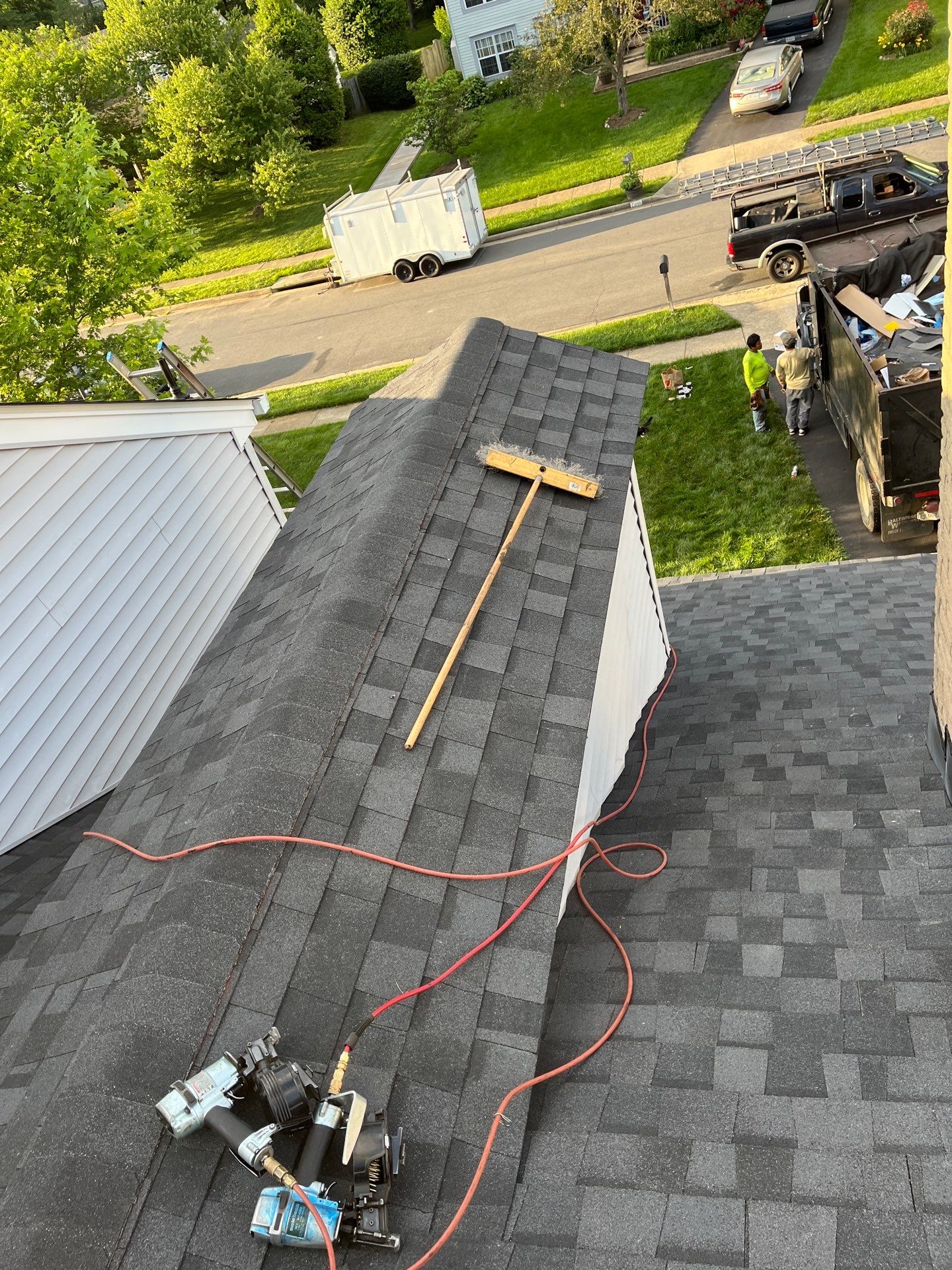 Springfield: CertainTeed Landmark Pro Designer Shingles in Max Def Moire Black by RM Banning, Inc.