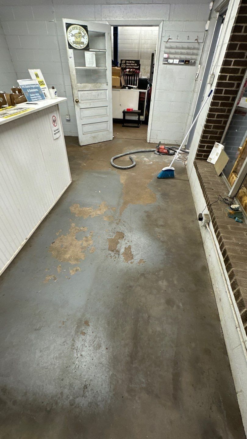 Gas Station Project in New Kensington by Floors in a Day, Inc