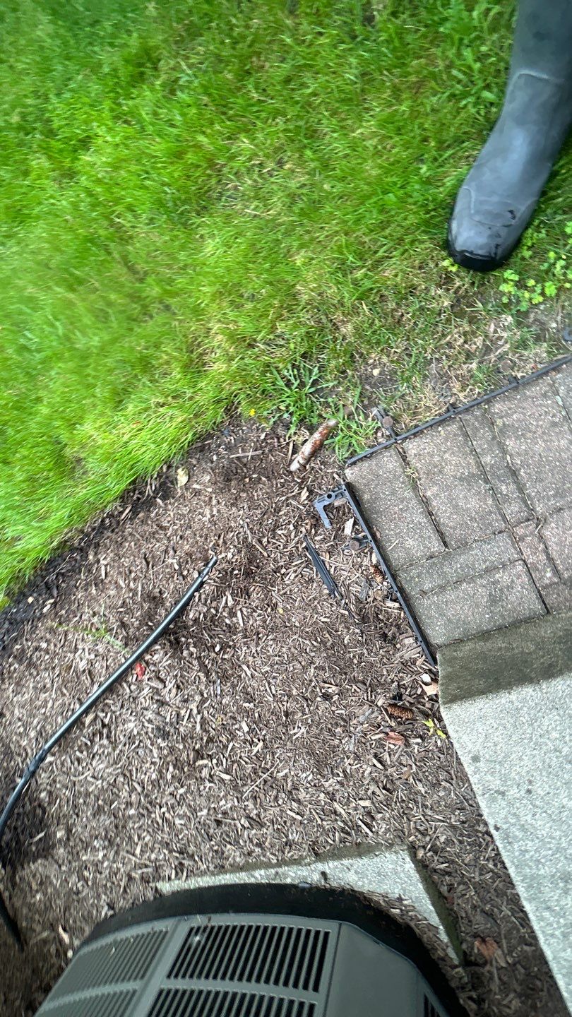 Brick paver repair, clean and seal by Northern Power Washing LLC.
