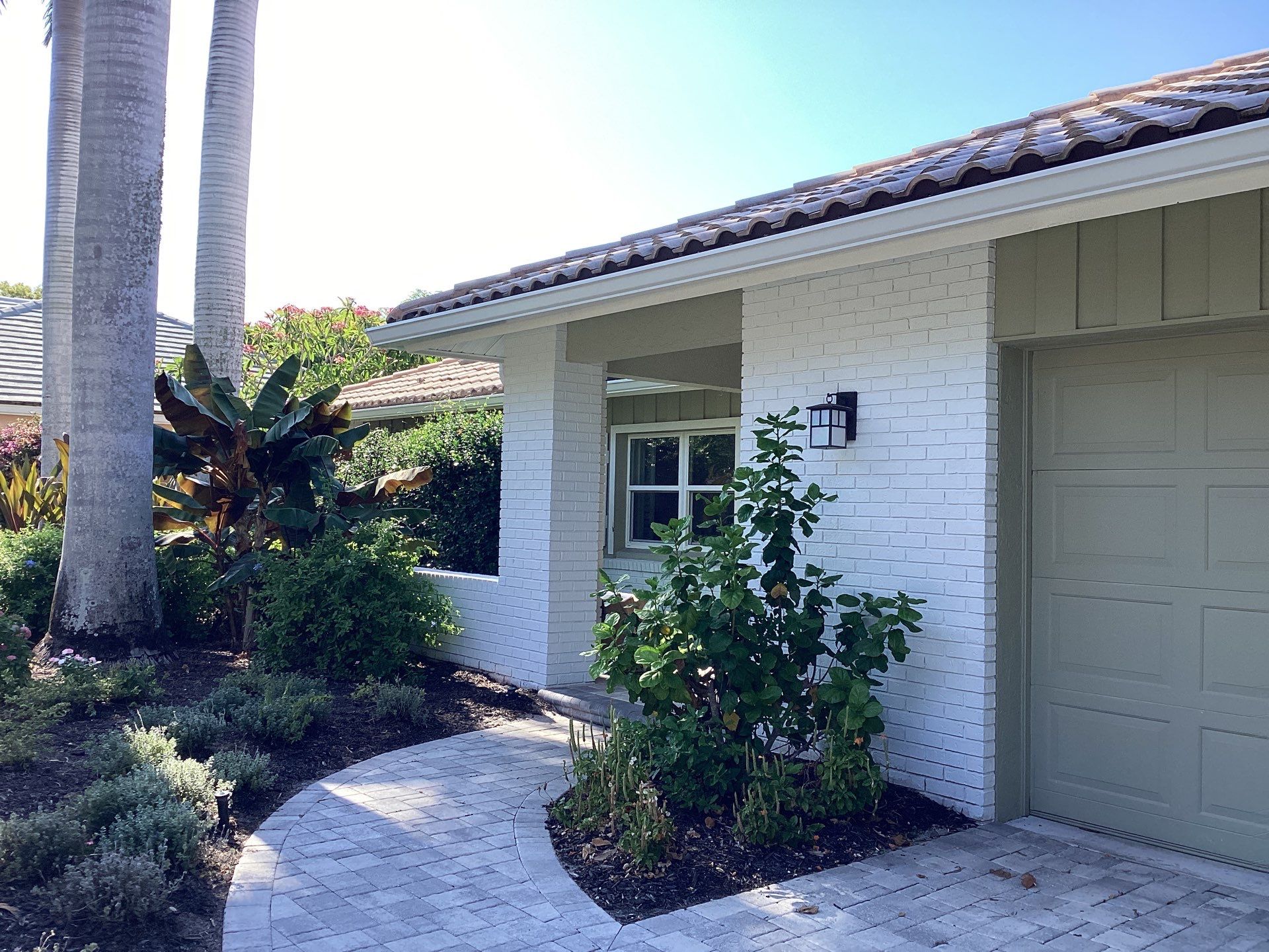 White Gutter Installation in Sarasota FL by Gutter Professors
