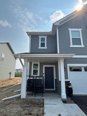 5-Inch White Seamless Gutter Installation – Otsego, MN