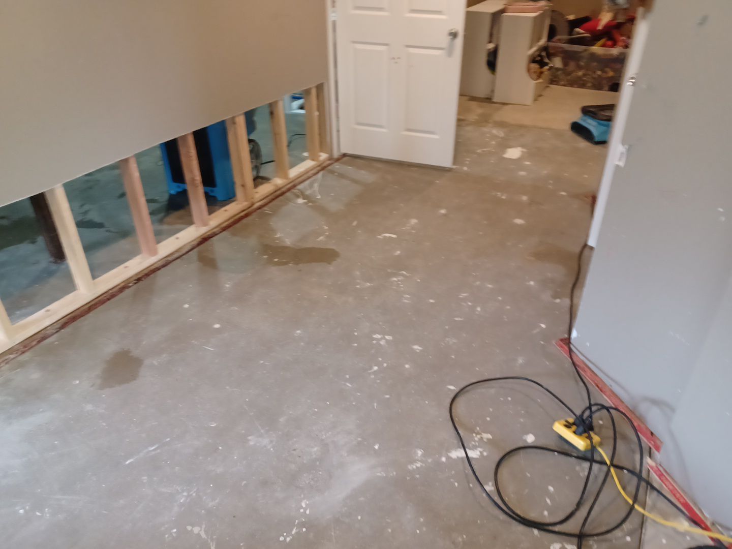 Project in White Lake by EzDry Water Mitigation & Property Restoration