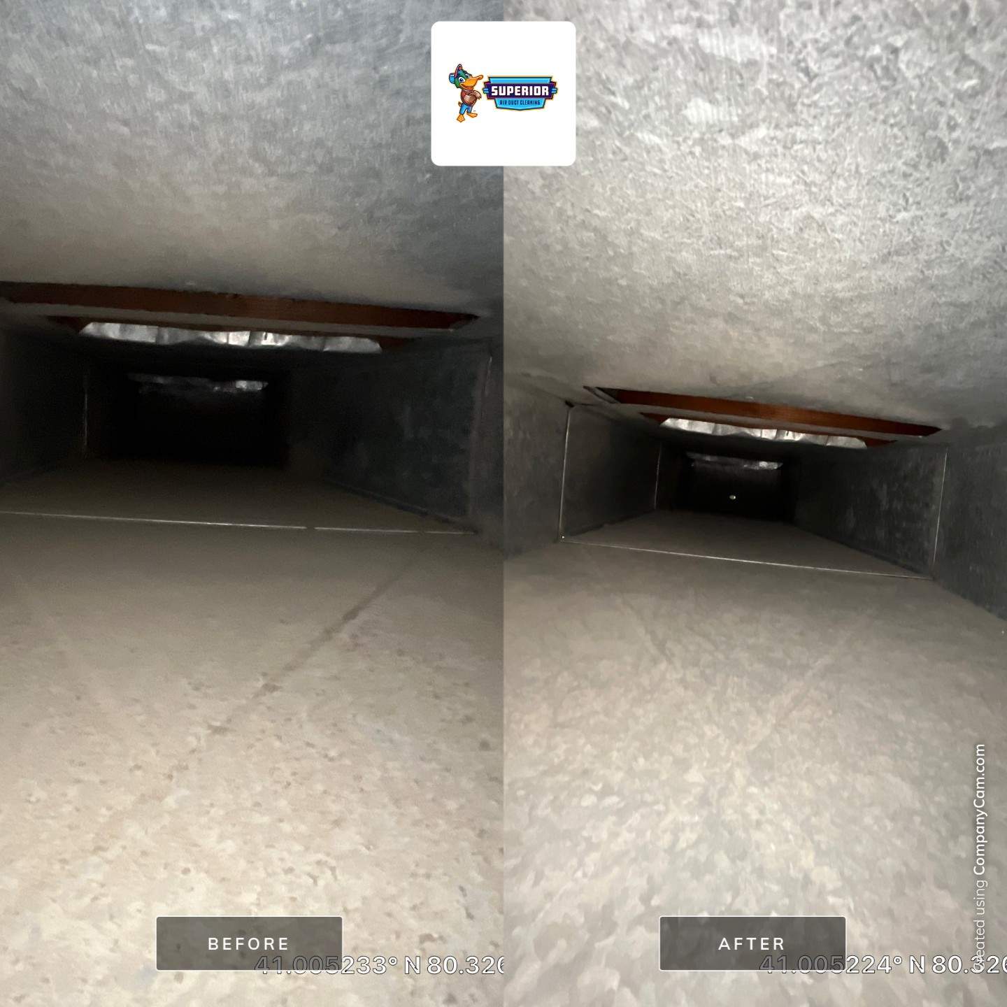 Air Duct Cleaning With a Vacuum Truck in New Castle, PA by Superior Air Duct Cleaning