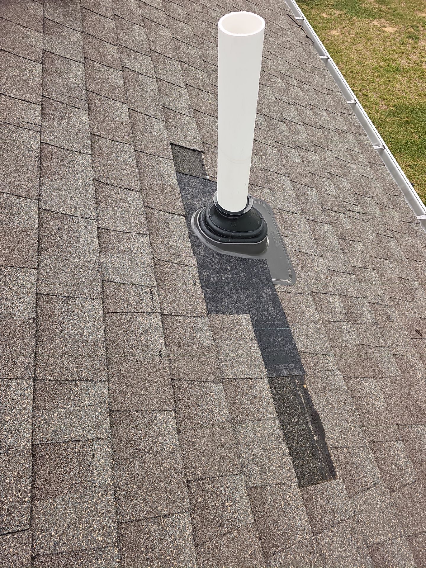 Roof Repair - Ridge Vent, Vent Flashing Boot, and Slate Vent Replacement by Winchester Roofing
