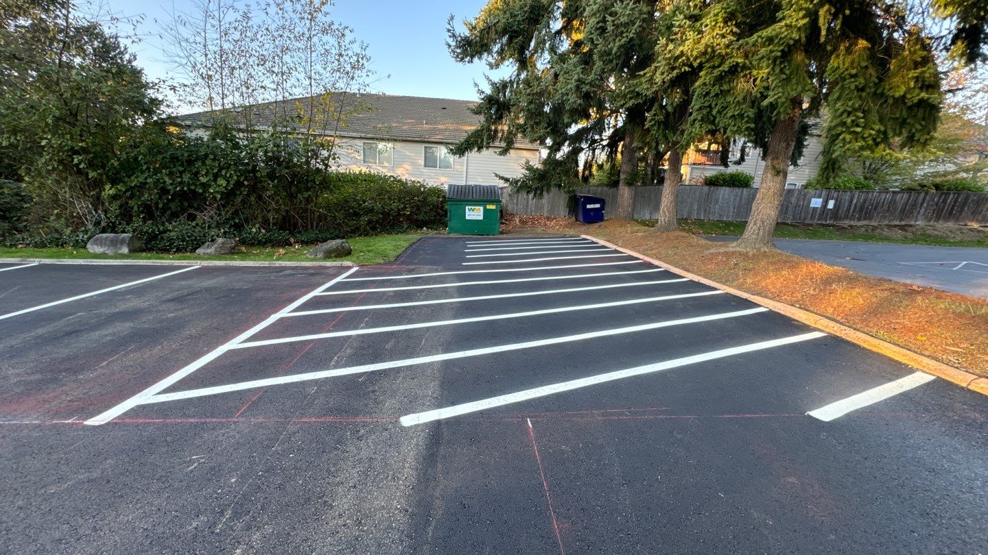Dana | Sealcoat Parking Lot   by Jireh Asphalt & Concrete Inc 