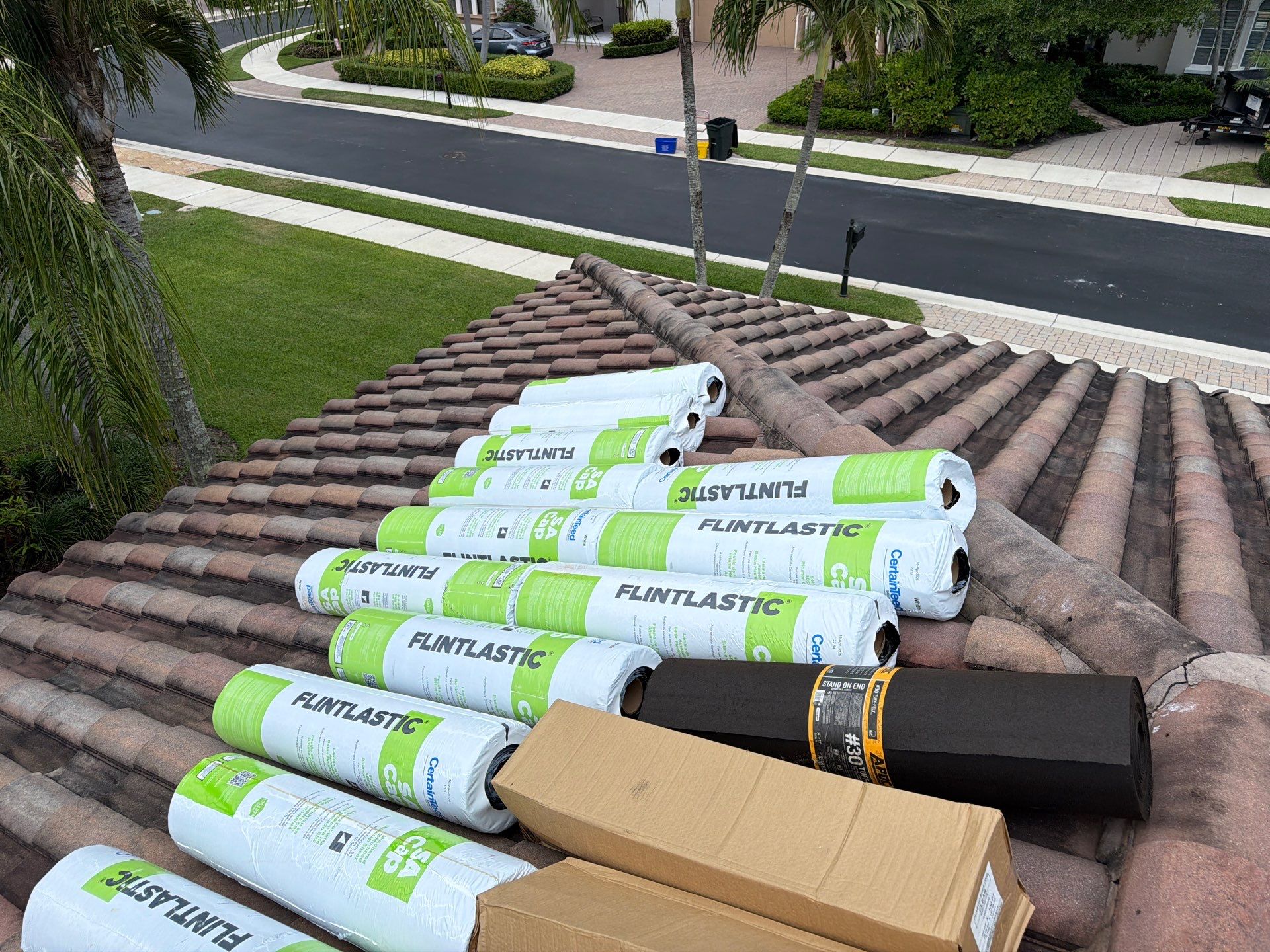 Residential Roofing Installation using Crown by BLUES BROTHERS ROOFING
