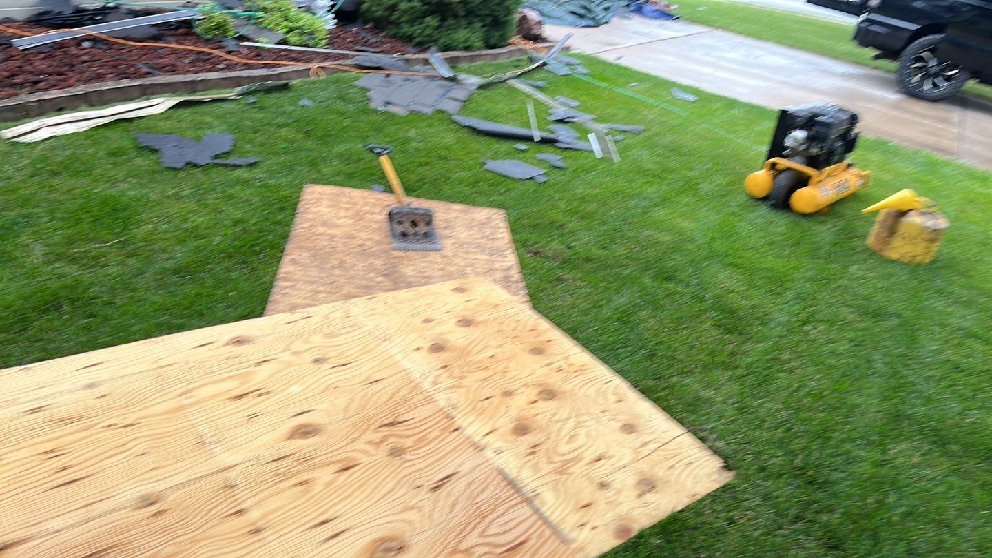 Residential Roofing Installation using GAF Timberline HDZ Pewter Gray by Nitro Roofing and Construction
