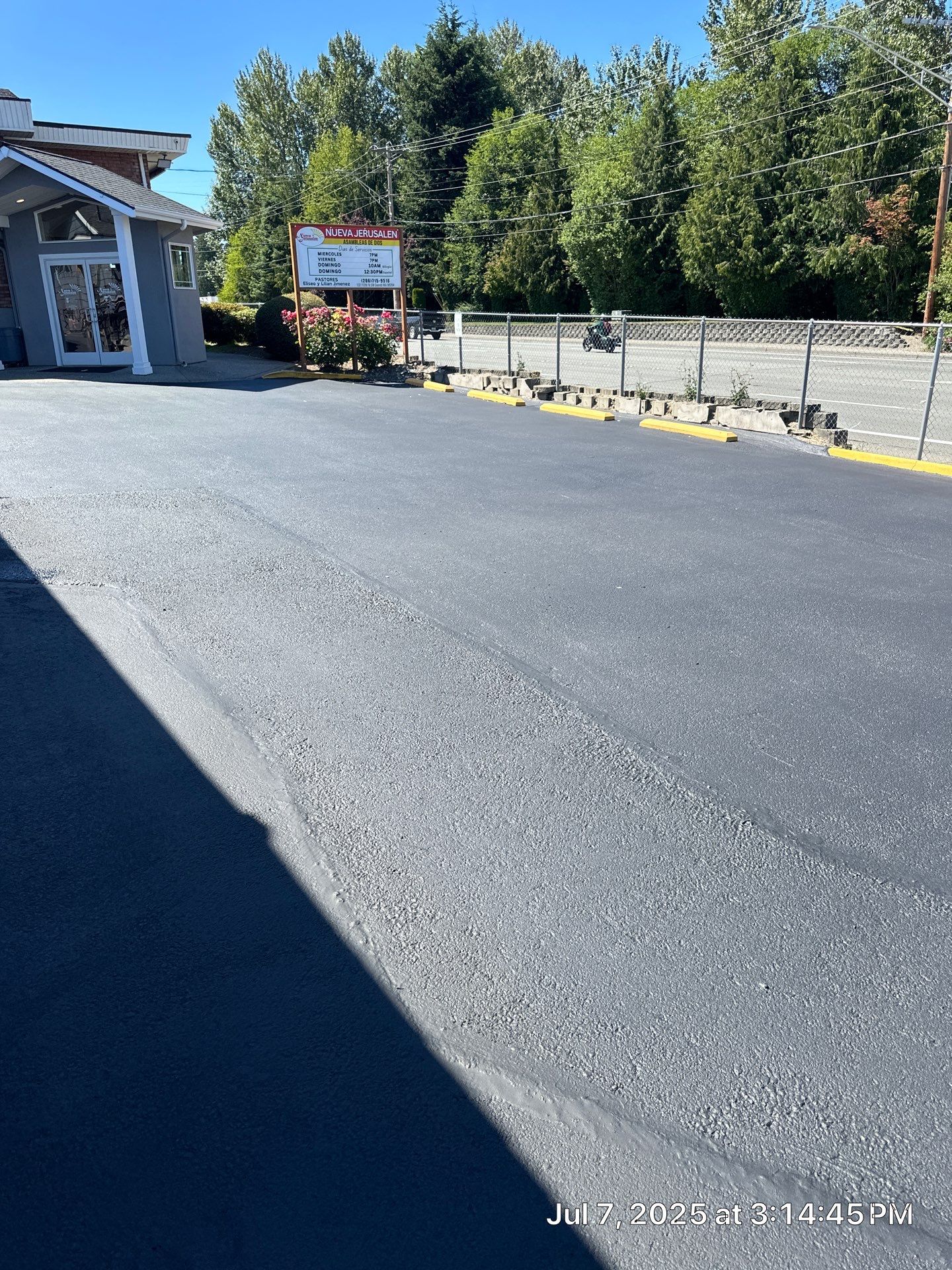 Parking Lot Sealcoat & Striping Repair   by Jireh Asphalt & Concrete Inc 