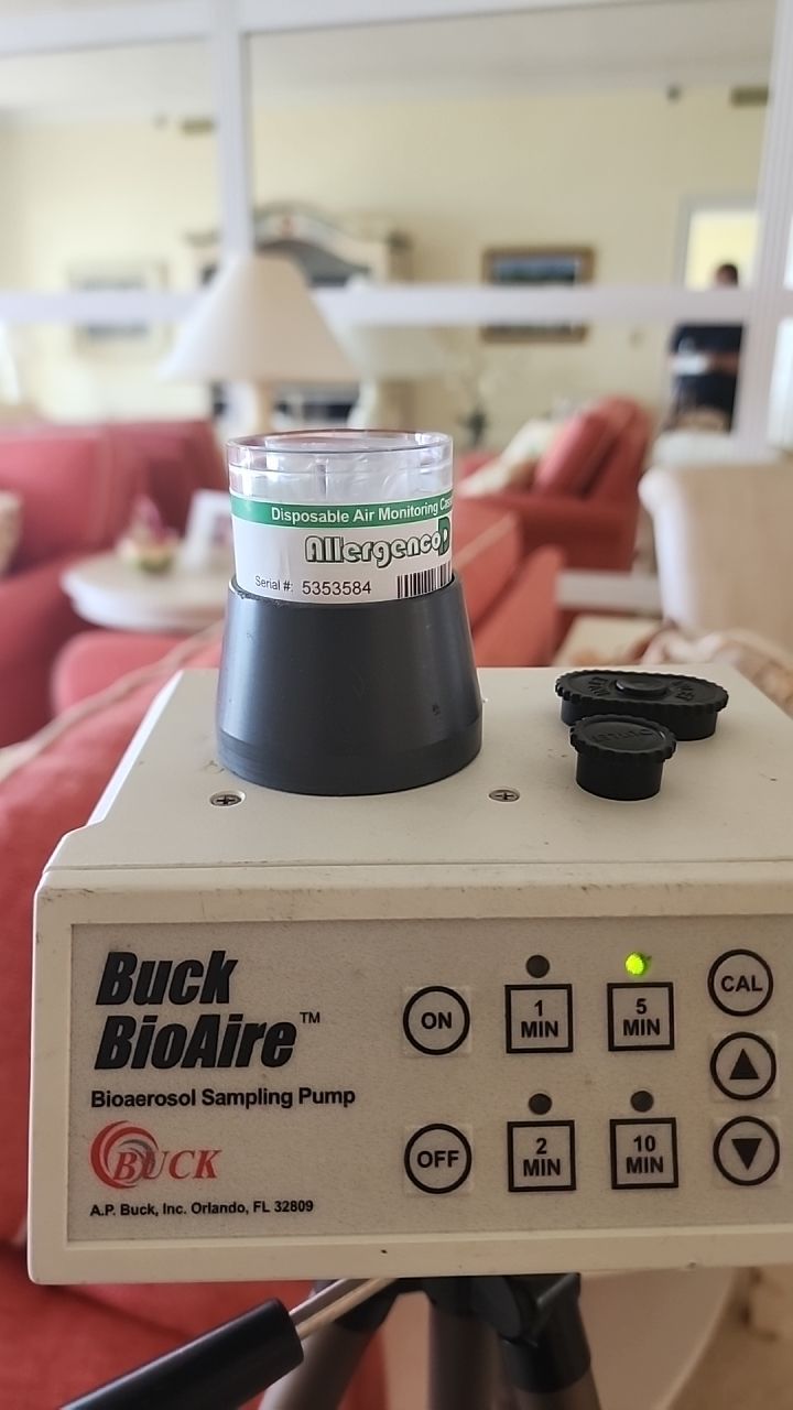 Humidity Bloom that caused mold to Grow by Building performance Solutions LLC