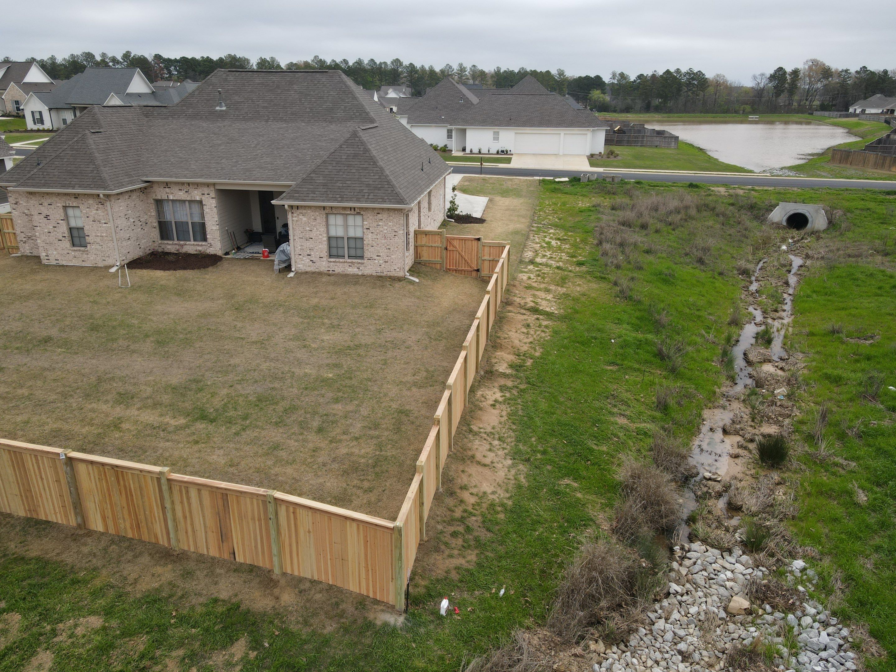 6' Cedar Good Neighbor 6x6 by Roberson Construction LLC