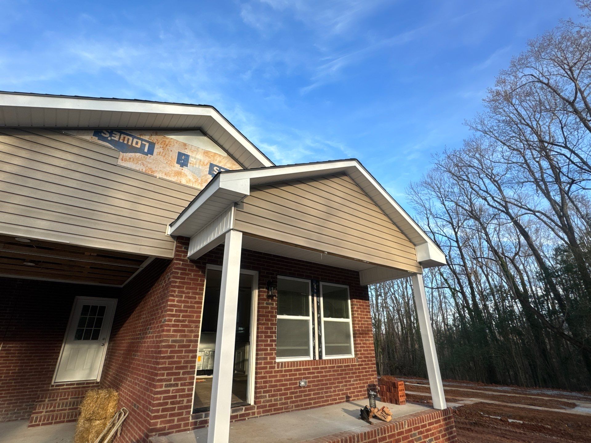 Brick Duplex New Construction by JWH Contracting LLC