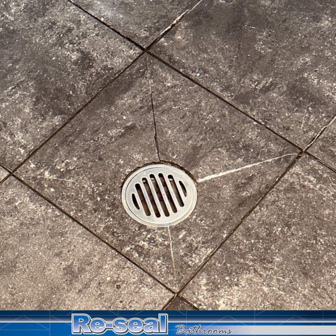 Shower Floor Repair by Re-seal Bathrooms