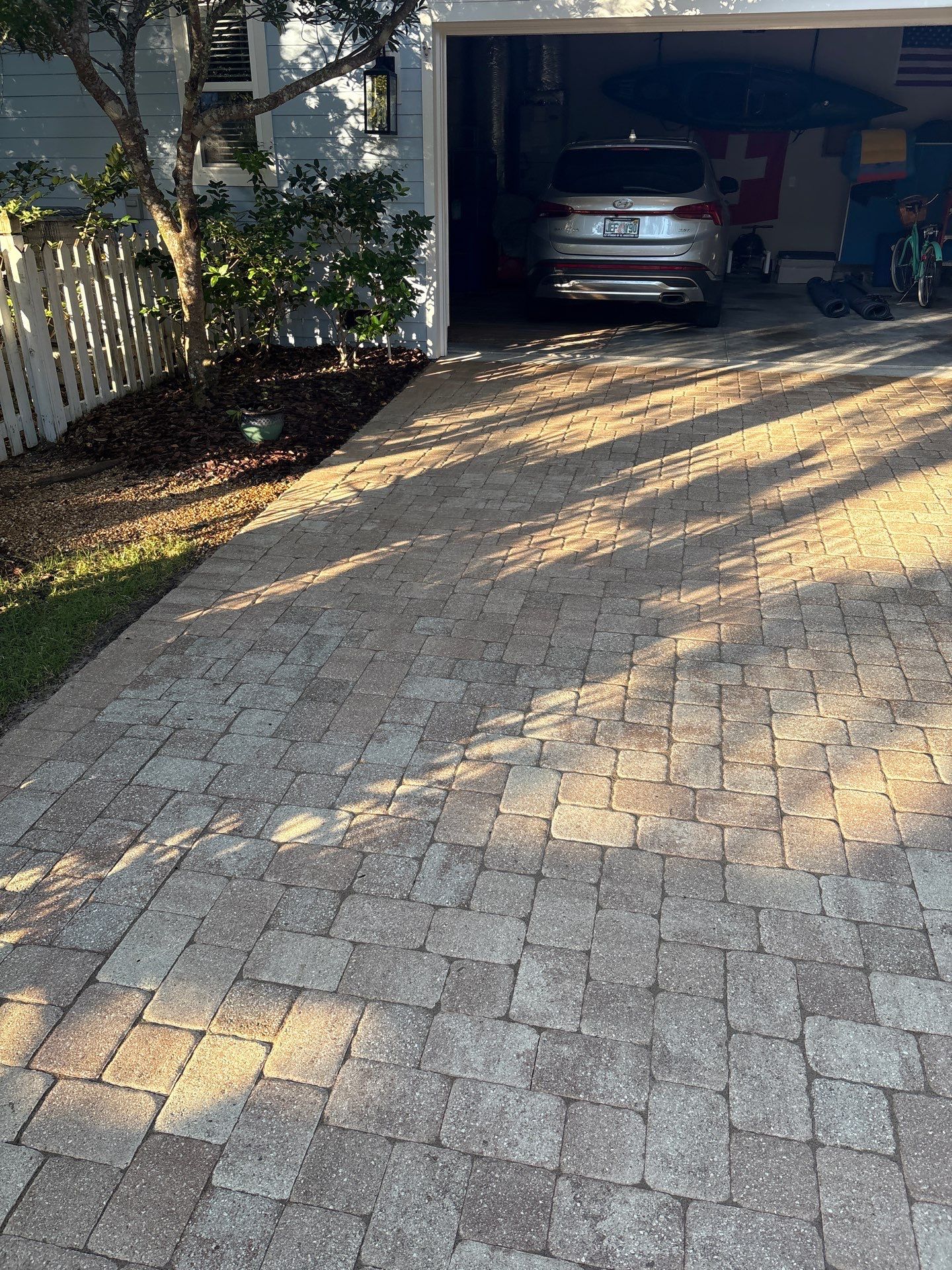 Paver Driveway using TopSeal by DuraSeal