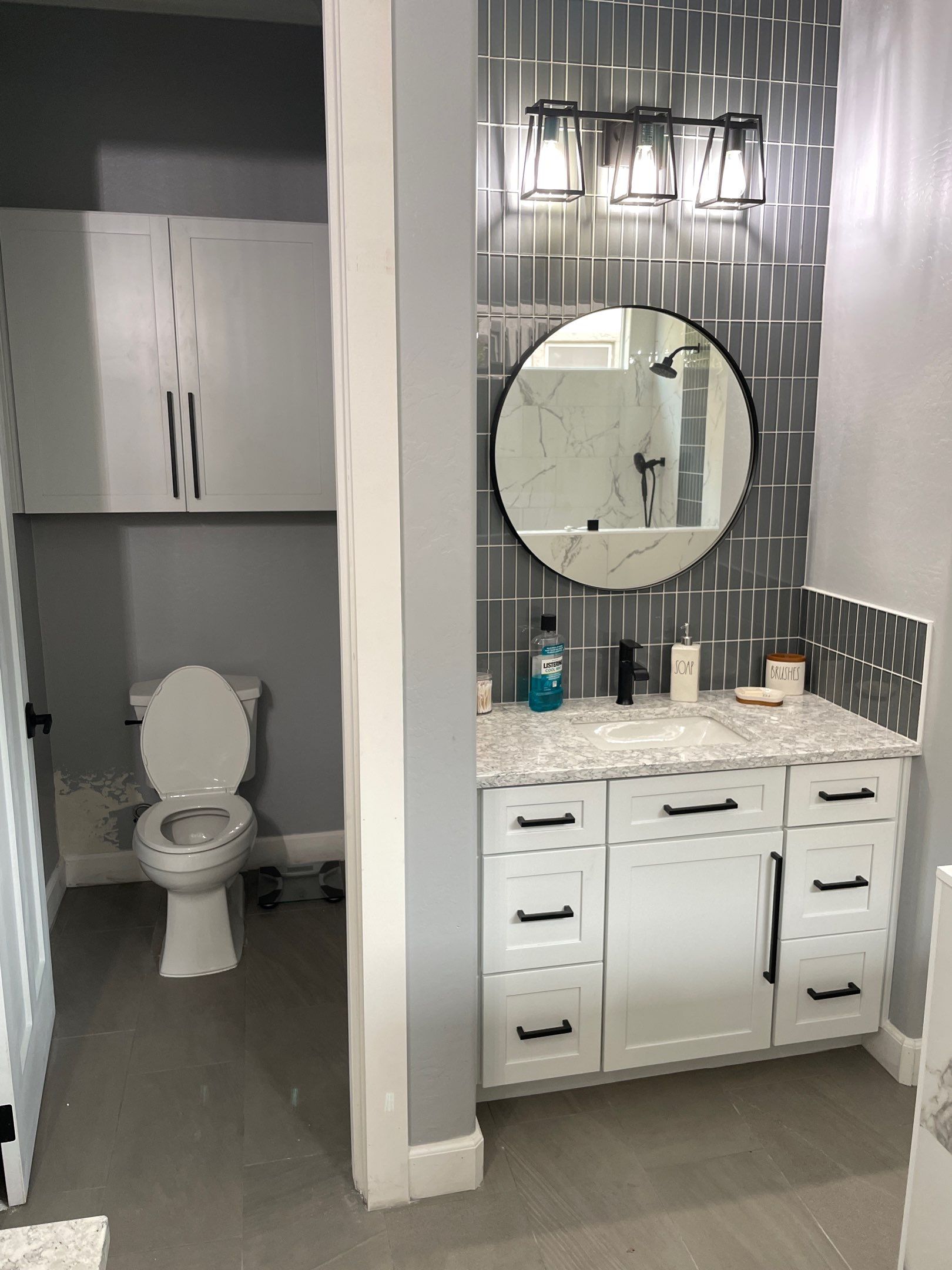 Home Remodel Using Multiple Materials  by Footprints Floors of Chandler 