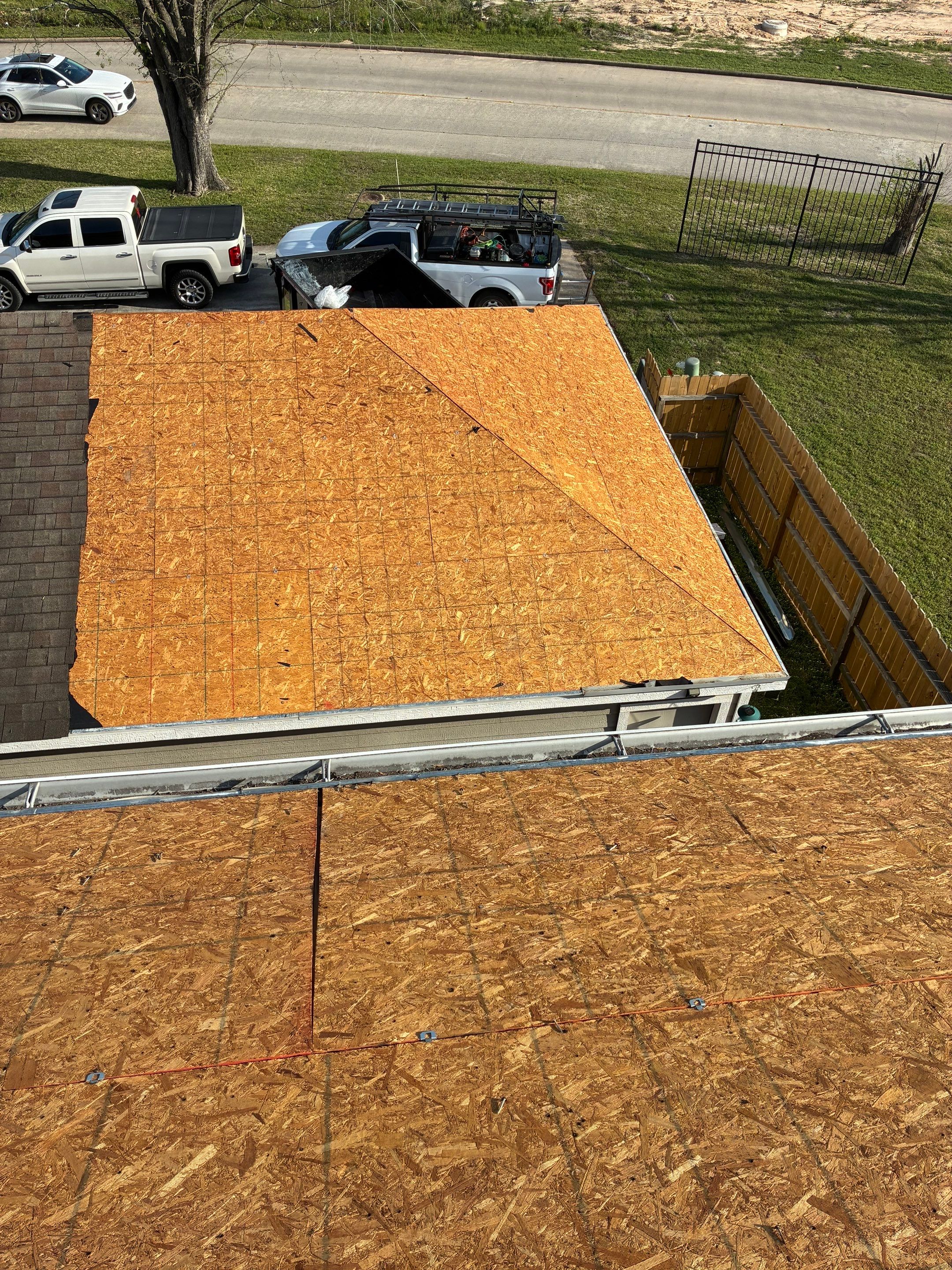 Townhome Reroof by Berry Good Roofing