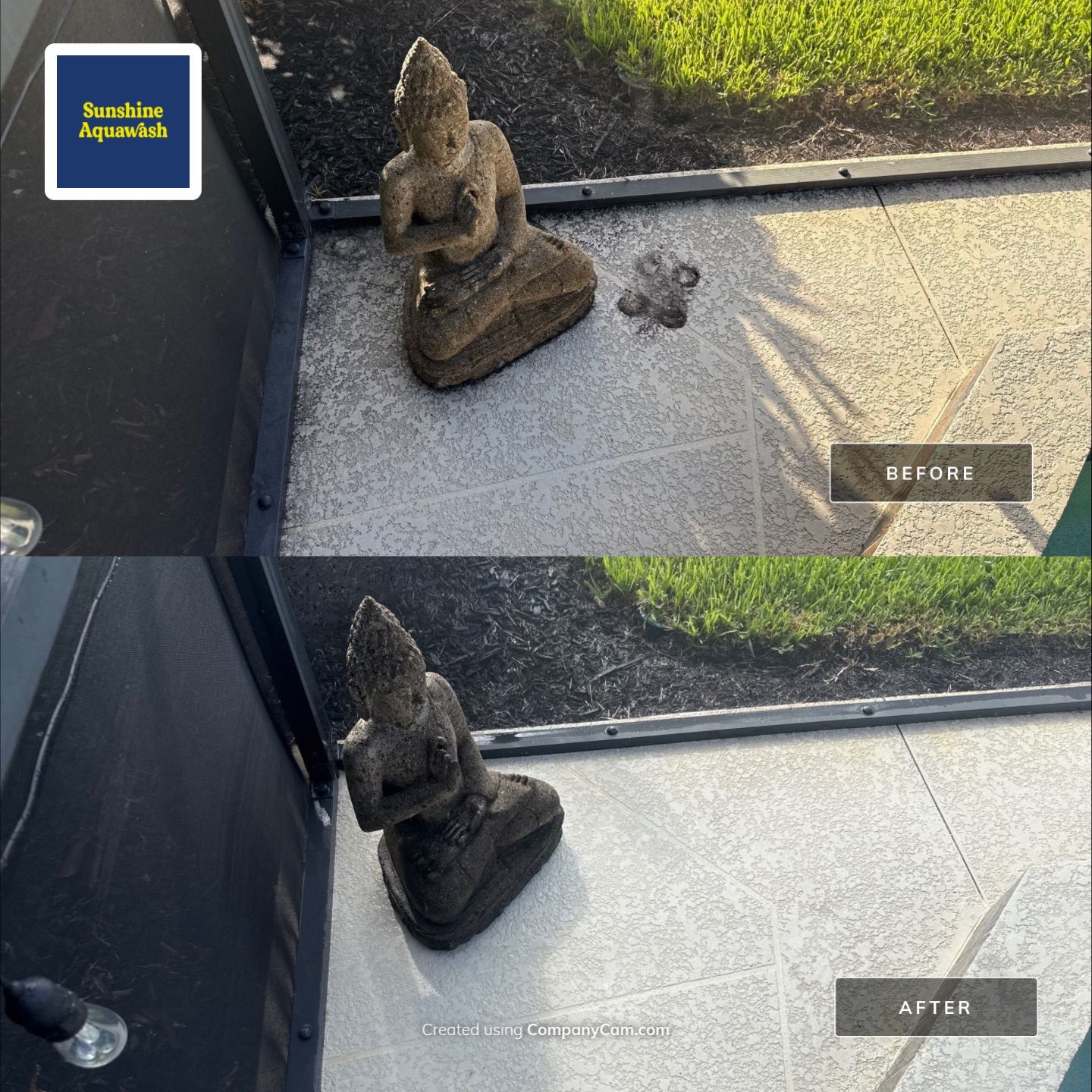 Trevesta Pool Deck & Exterior Cleaning Transformation by Sunshine AquaWash