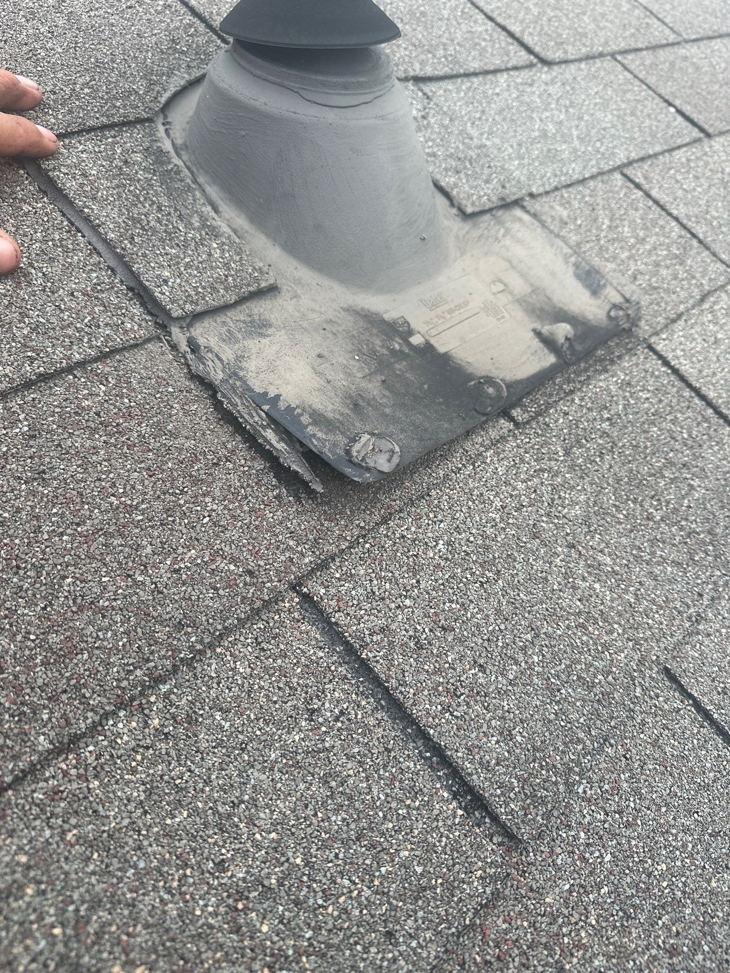 Hail Damage using Owen's Corning Duration (Lifetime) Shingles by Roof Repair Services LLC