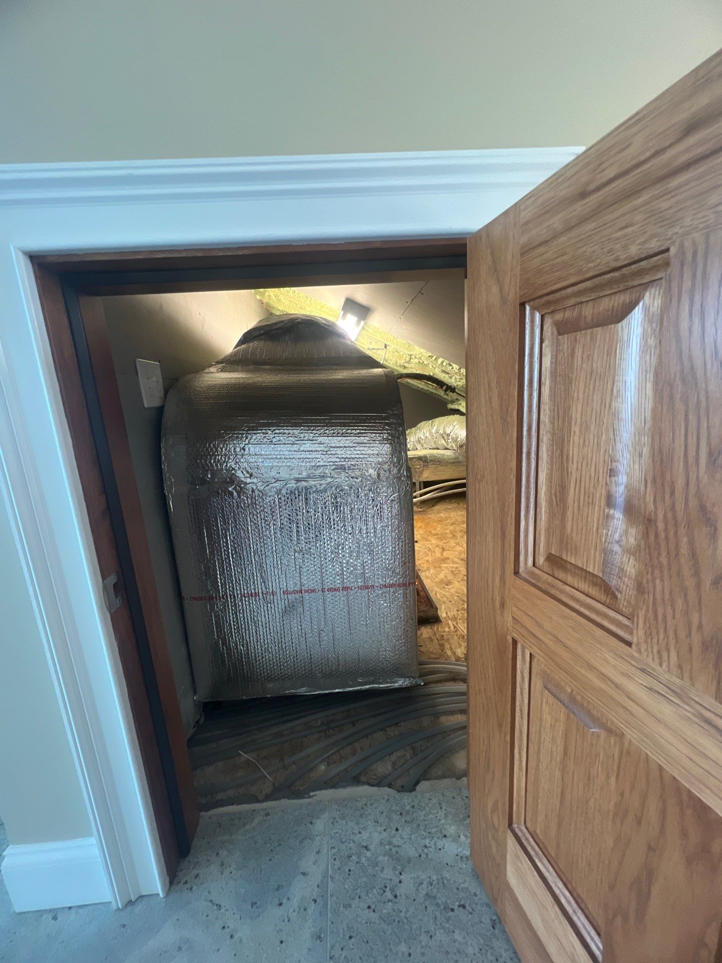 Hydro-Air Handler & Condenser Replacement — Rockport, MA by FAGONE MECHANICAL