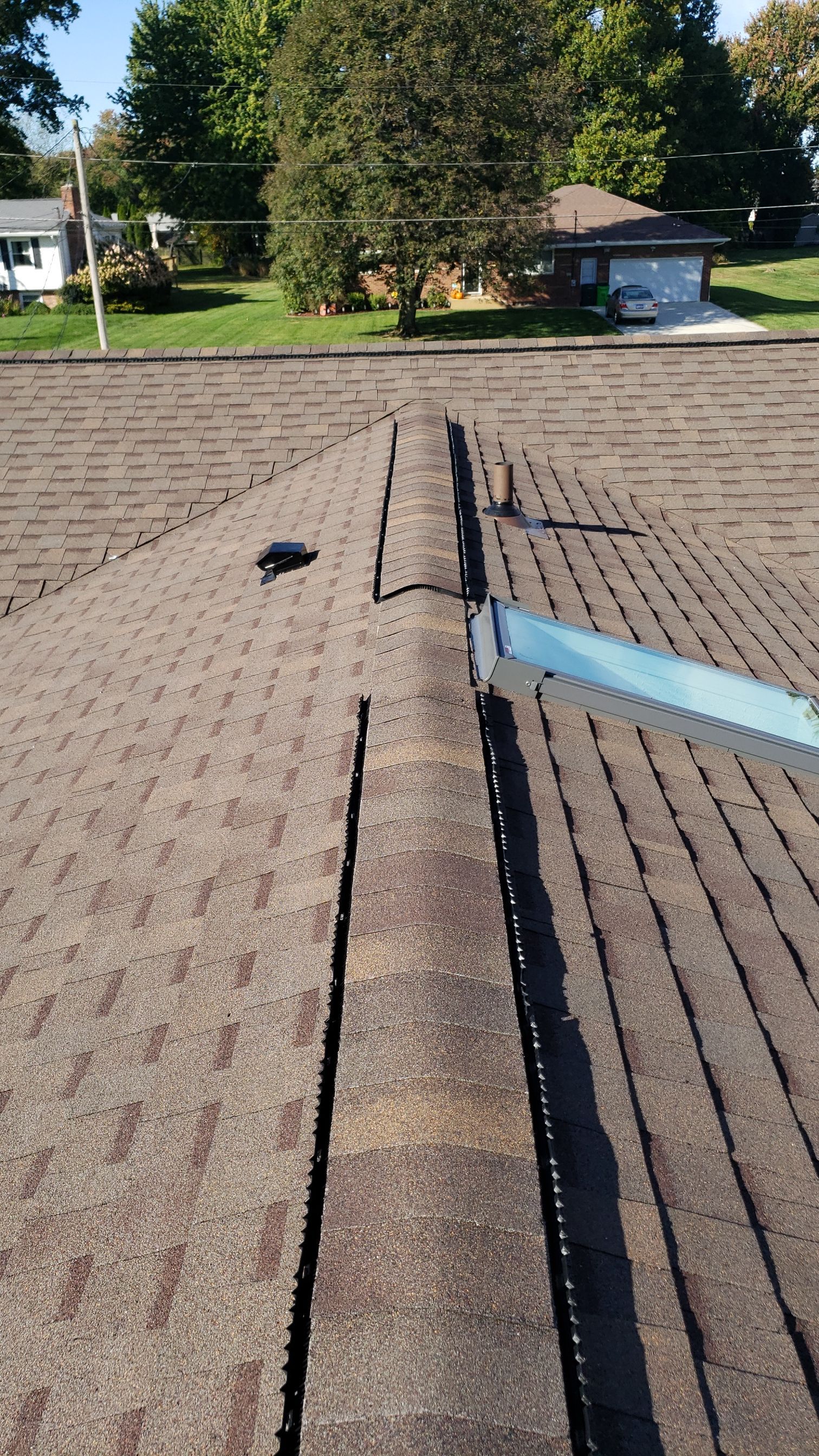 ATLAS PINNACLE COLOR: PRISTINE HEATHER DRIP EDGE: MUSKET BROWN by Eagle Eye Roofing