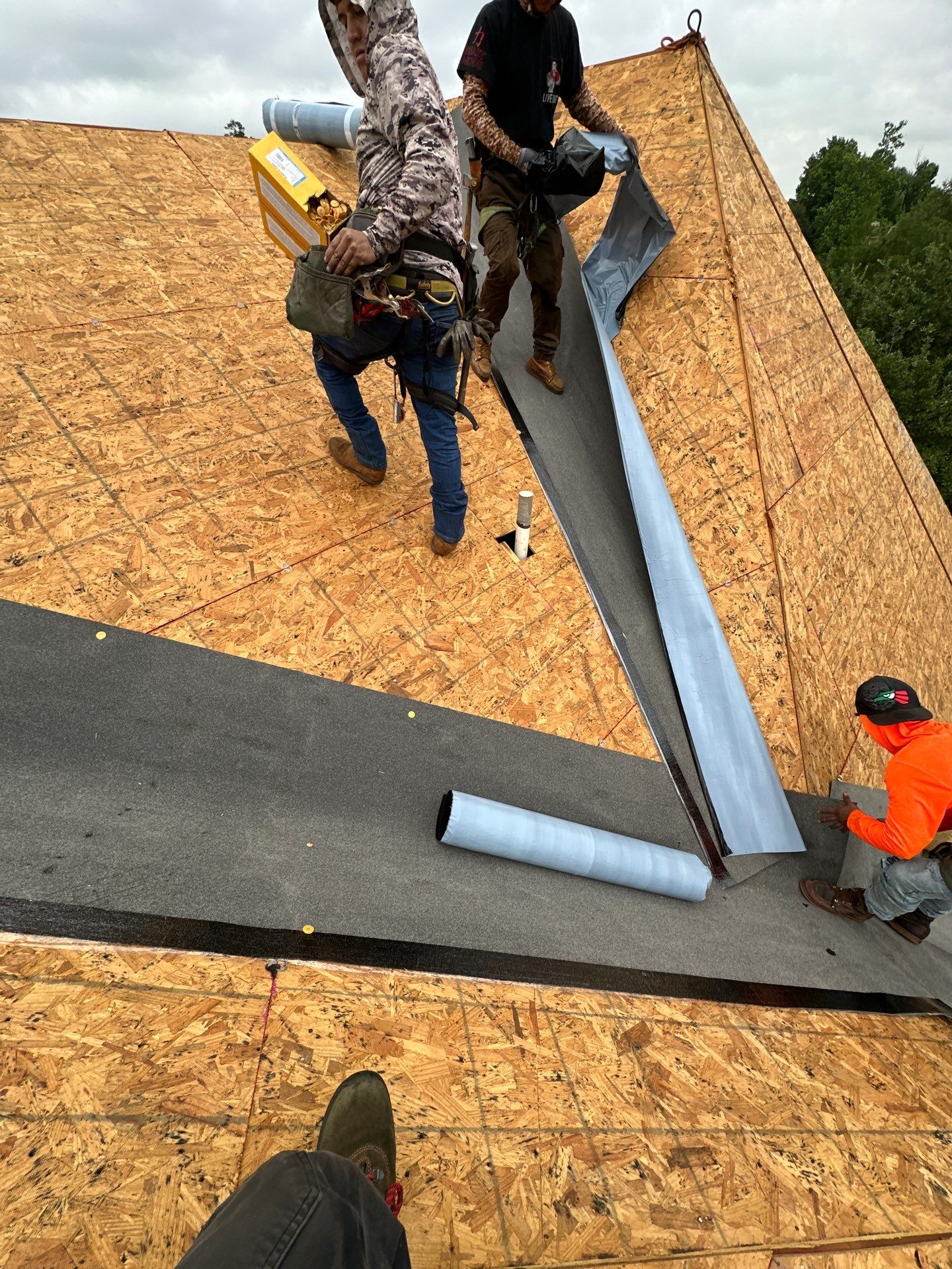Project in Spring by Motion Roofing