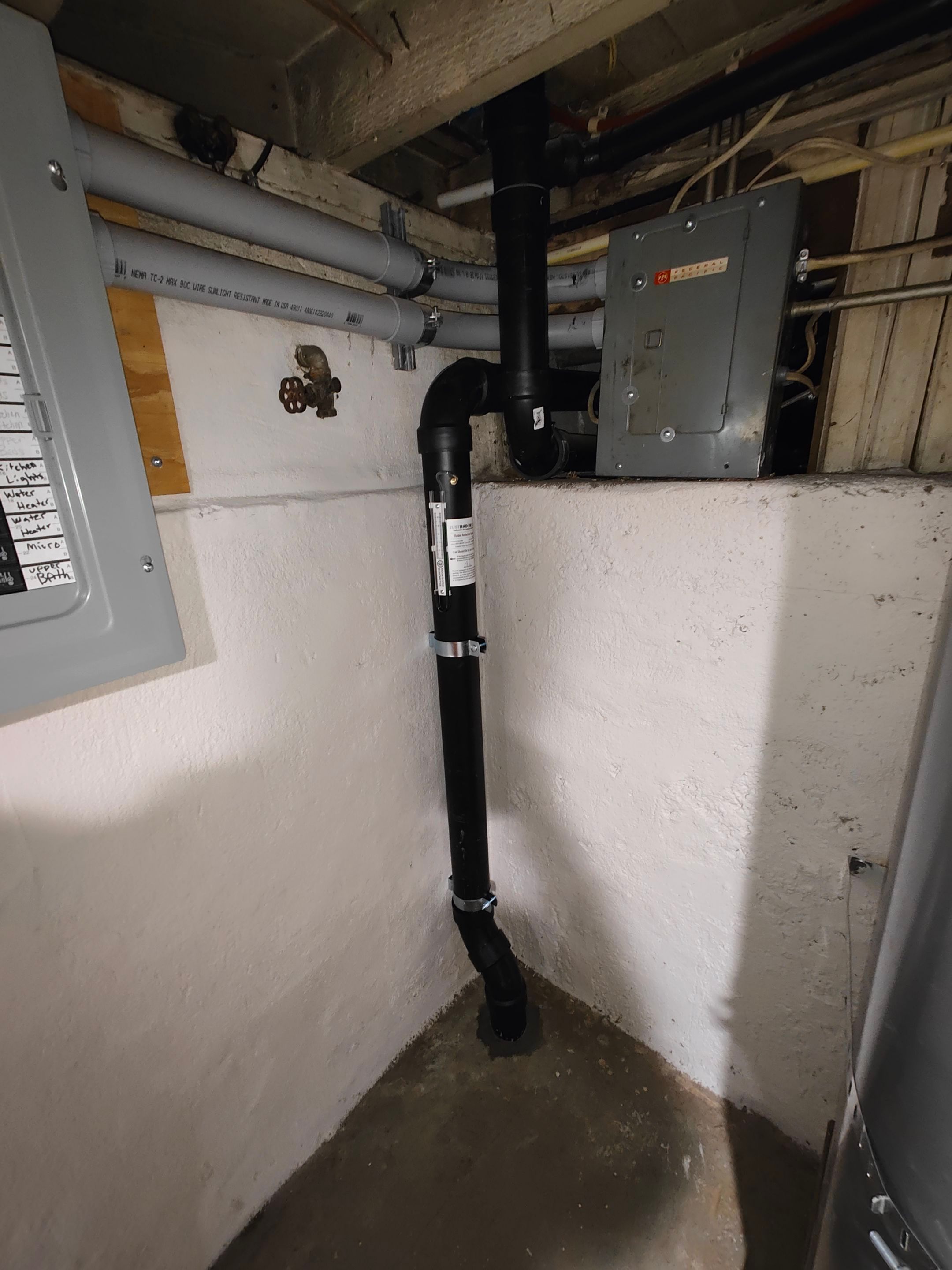 Subslab Radon System by JustRadon.Com