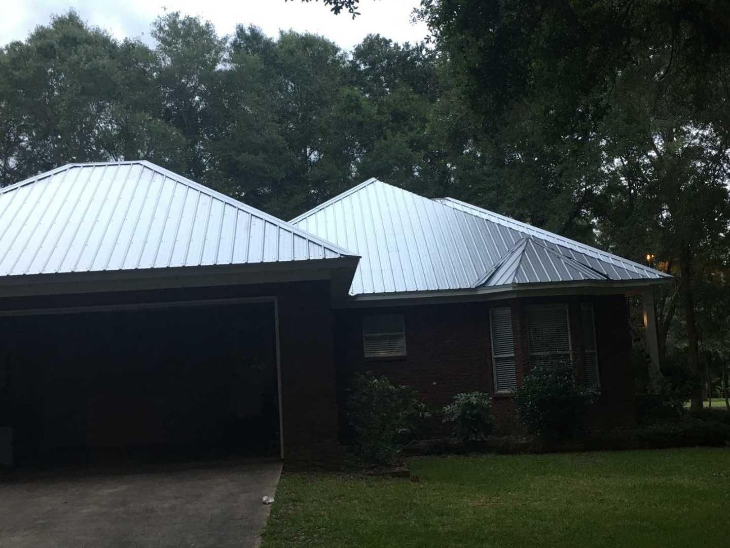 Residential Roofing Installation using Metal roofing by American Roofing & Construction LLC