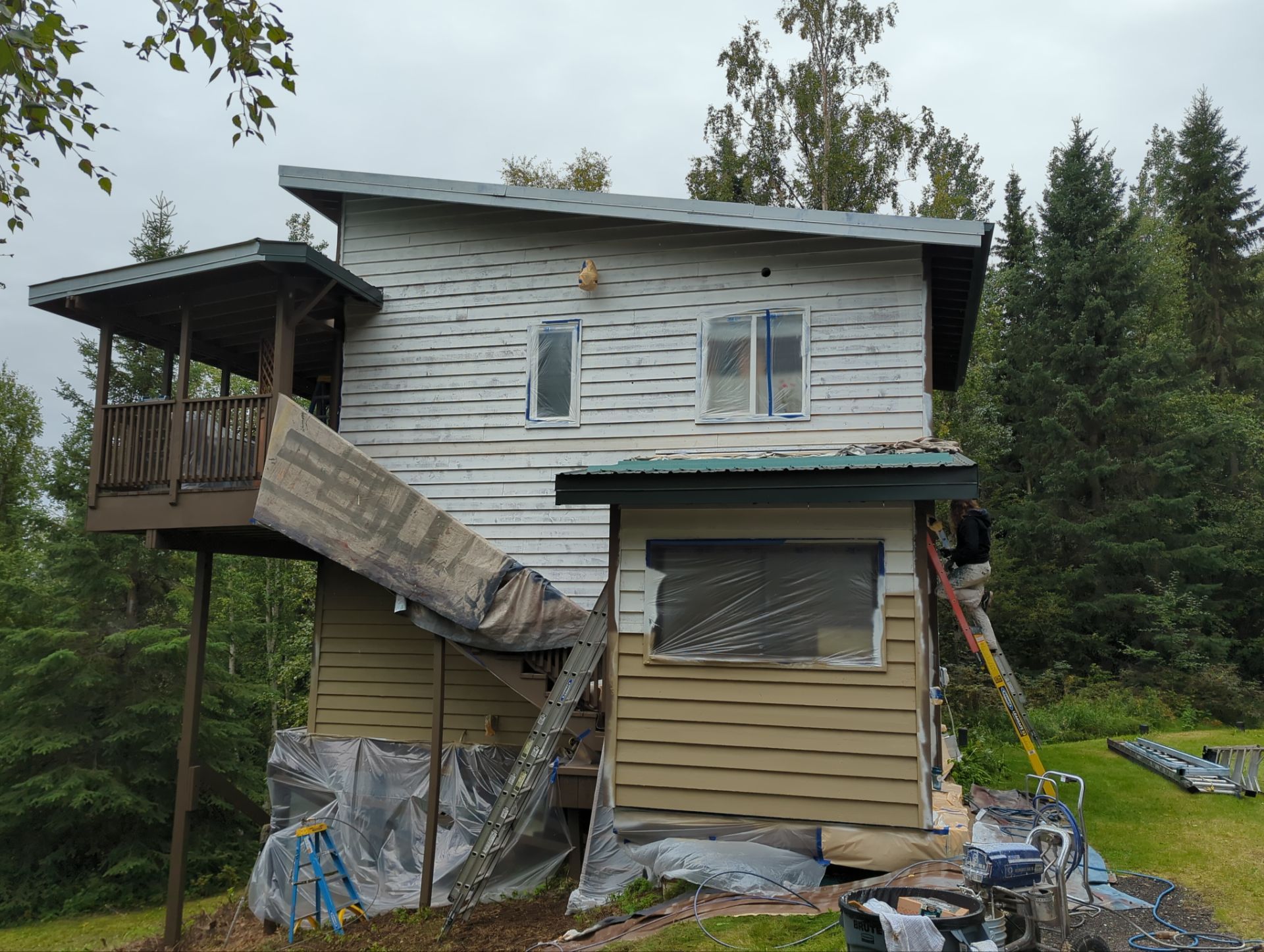 Amazing Exterior Transformation! by Midnight Sun Painting
