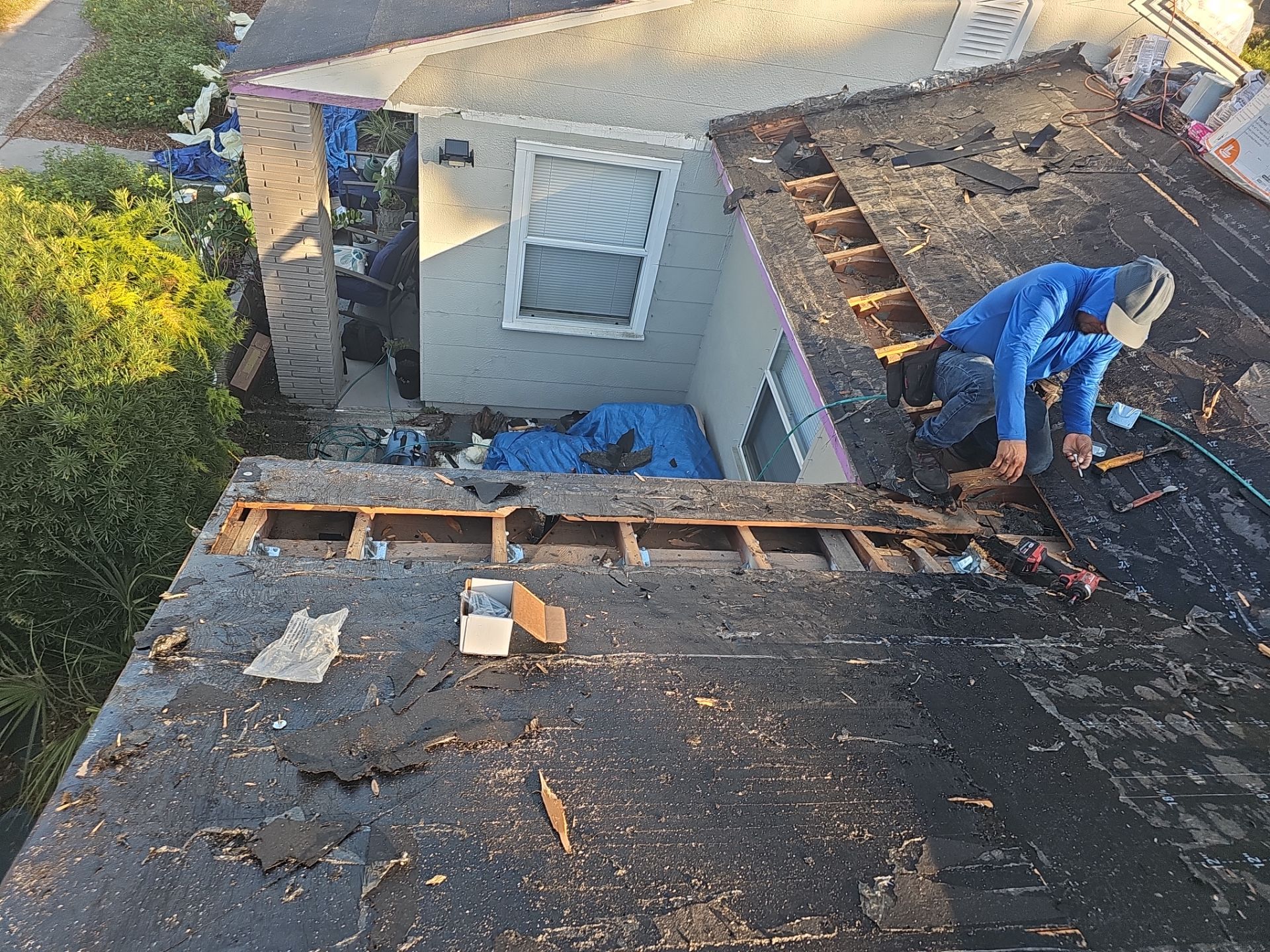 Project in St. Petersburg 33711 by Mitchell Roofing Company LLC