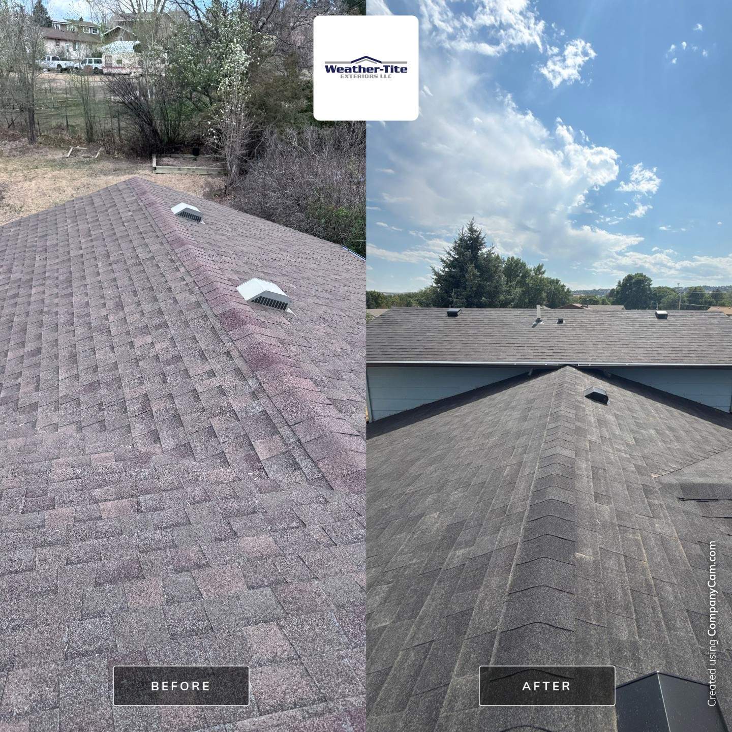 Full Architectural Shingle Roof Replacement and Gutter Installation in Rapid City by Weather-Tite Exteriors LLC