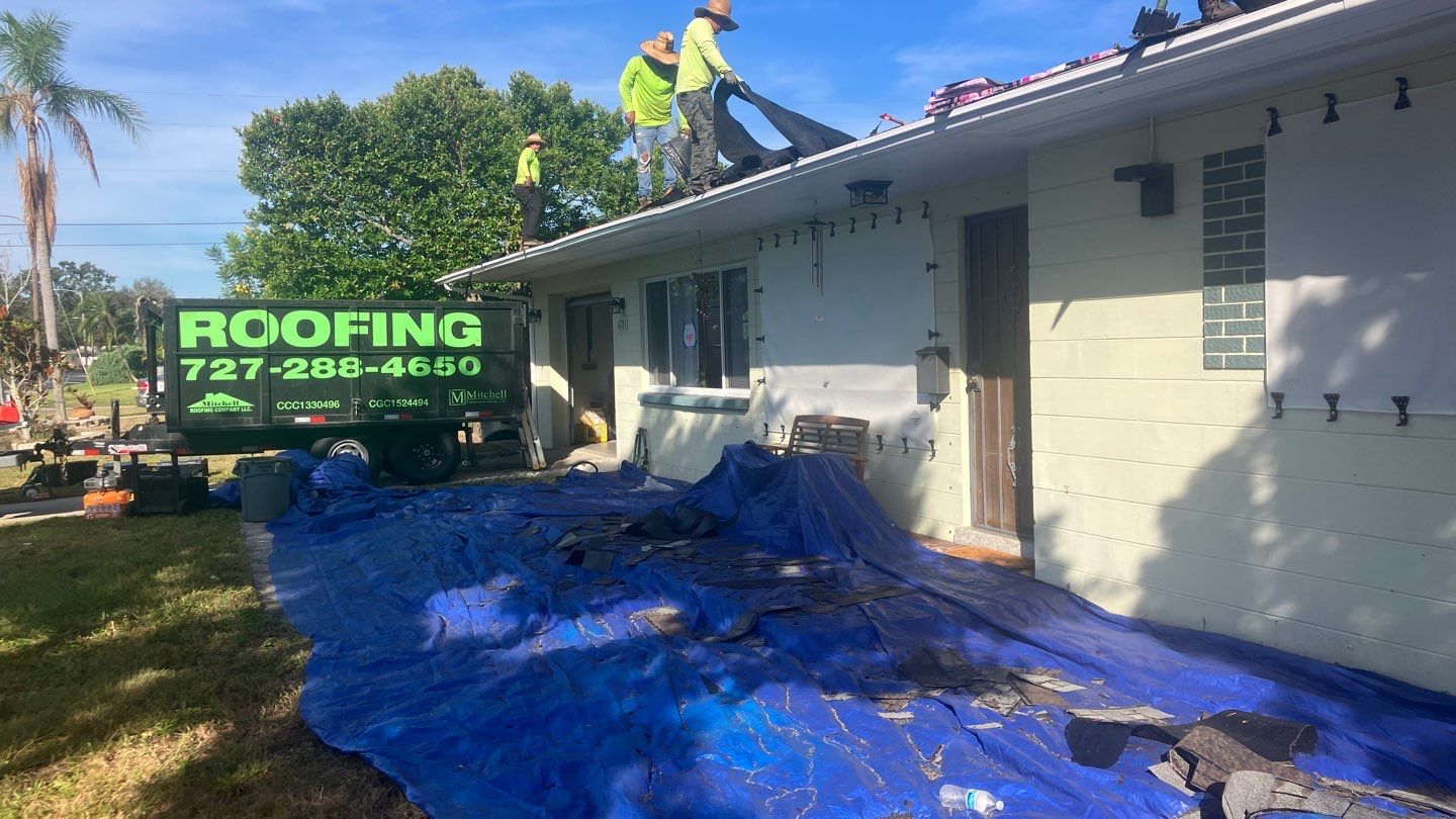 Project in St. Petersburg 33710 by Mitchell Roofing Company LLC 