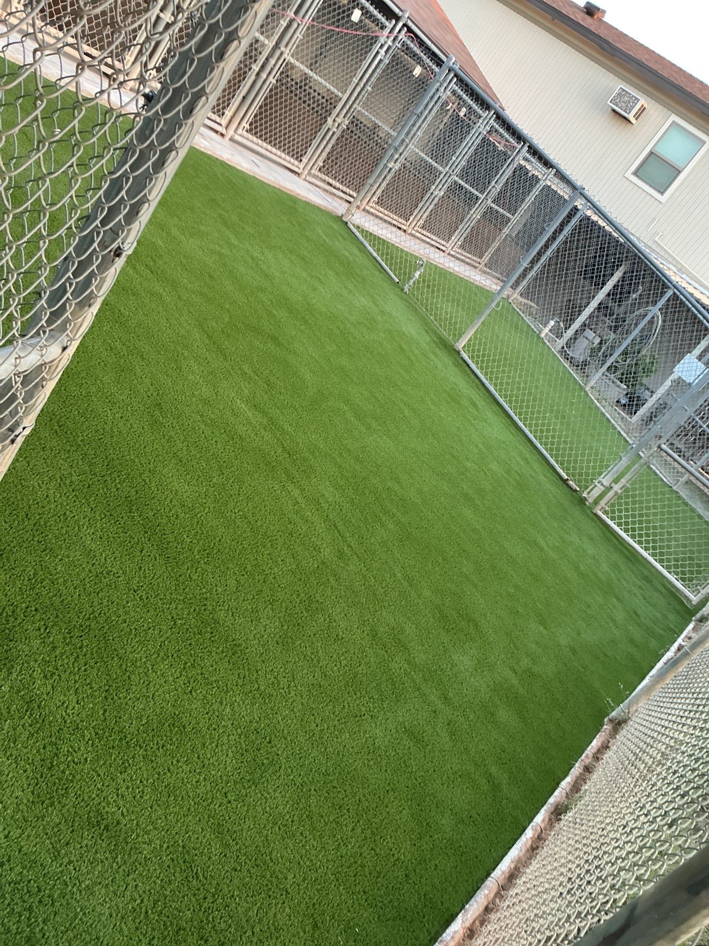 Synthetic Turf Installation using Pet Turf by Turf Concepts