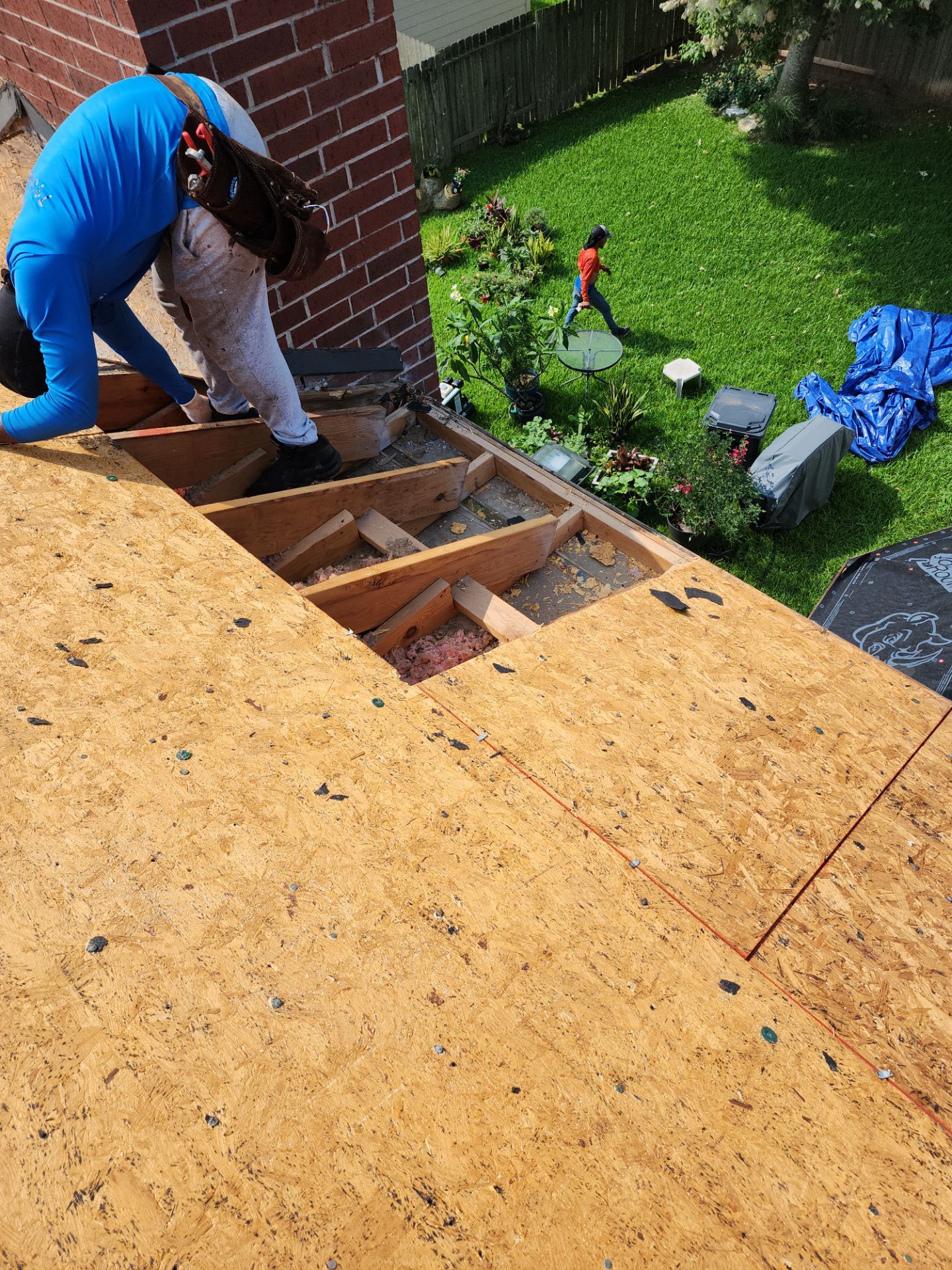 Residential Roofing Repair using Owen's Corning Duration (Lifetime) Shingles by Roof Repair Company