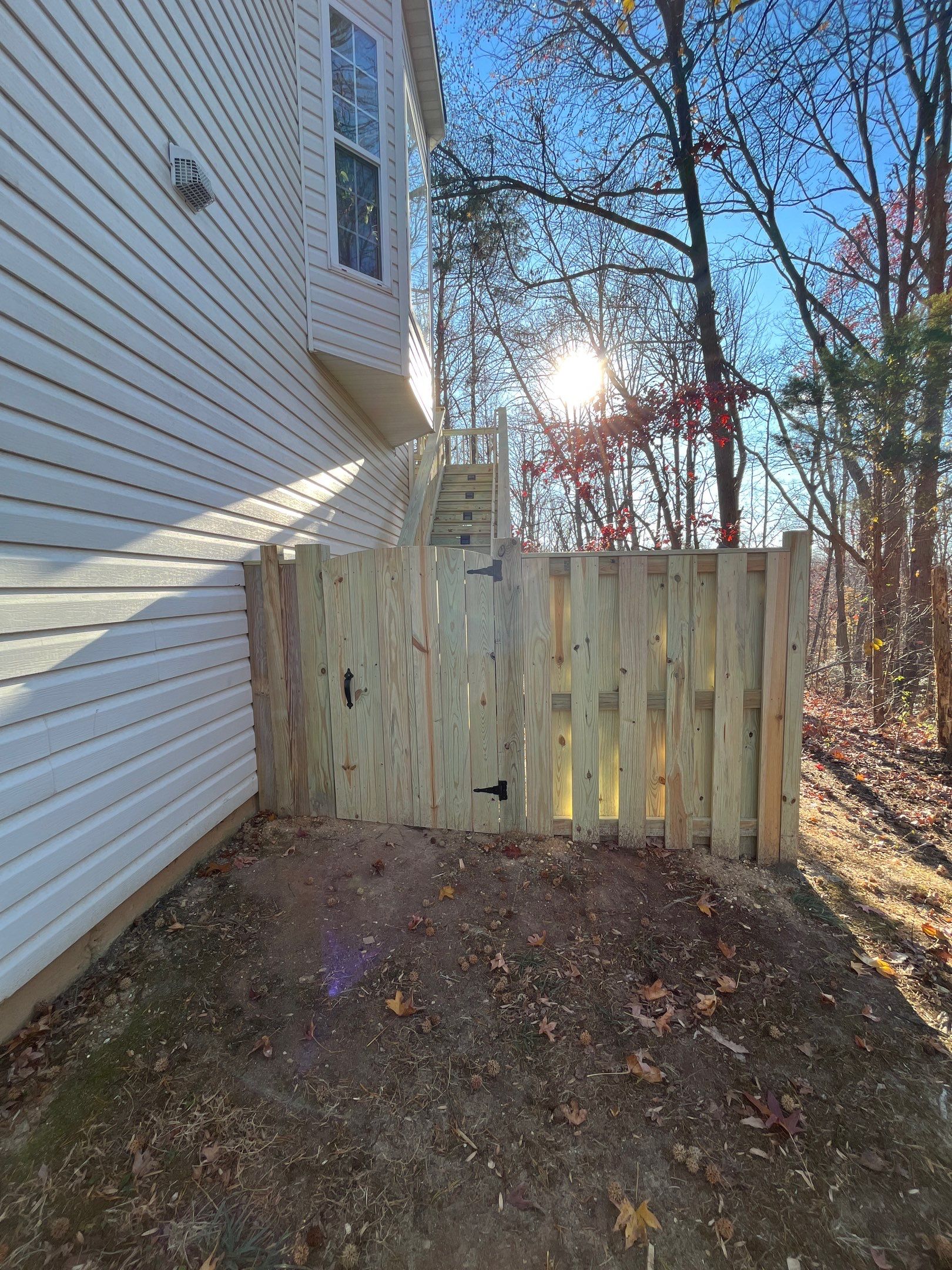 Exterior Carpentry using Pressure Treated Lumber by RJC General Construction, LLC.