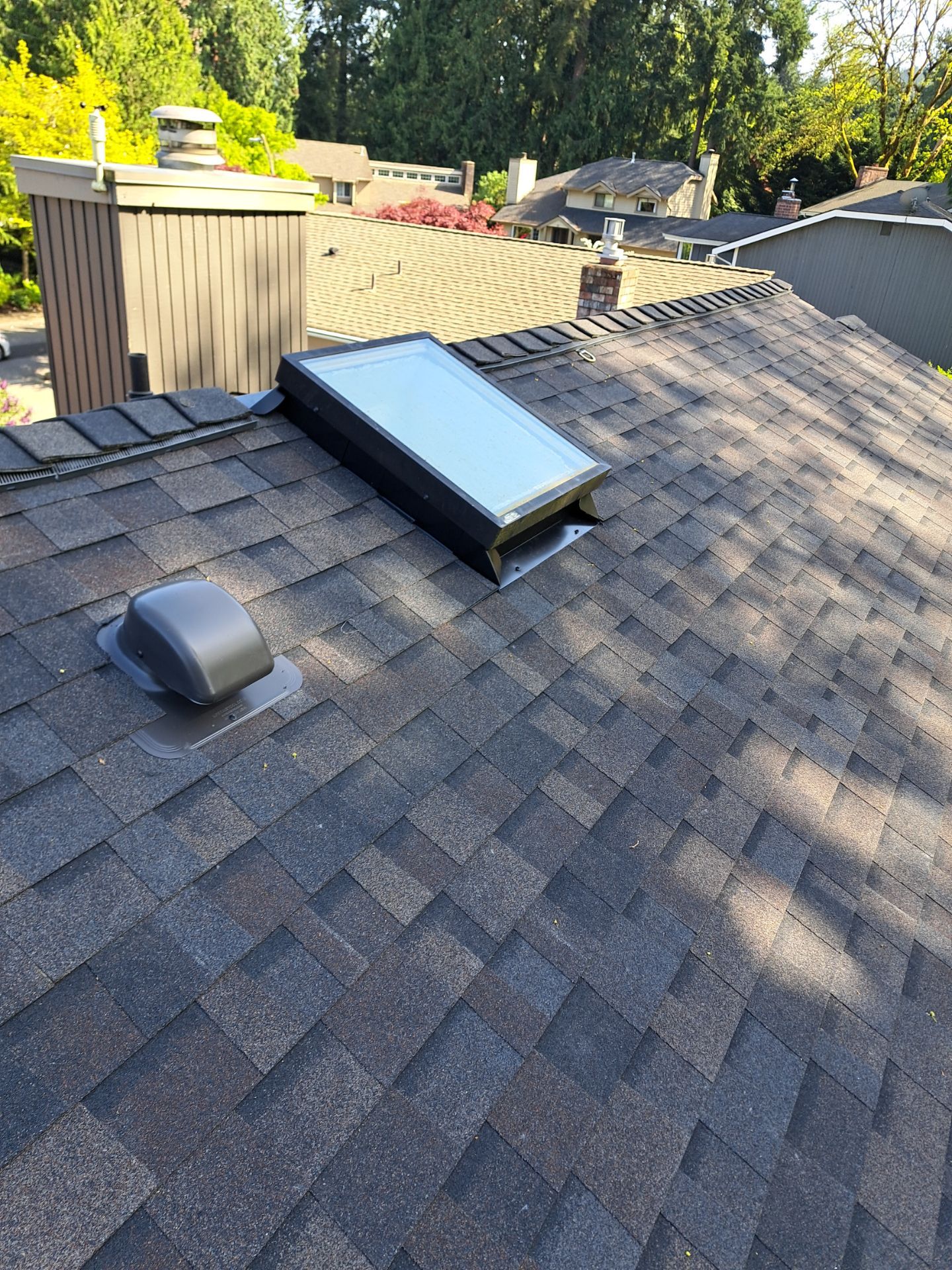 Bad EuroShield Install to Shingles in Issaquah by Roof Smart