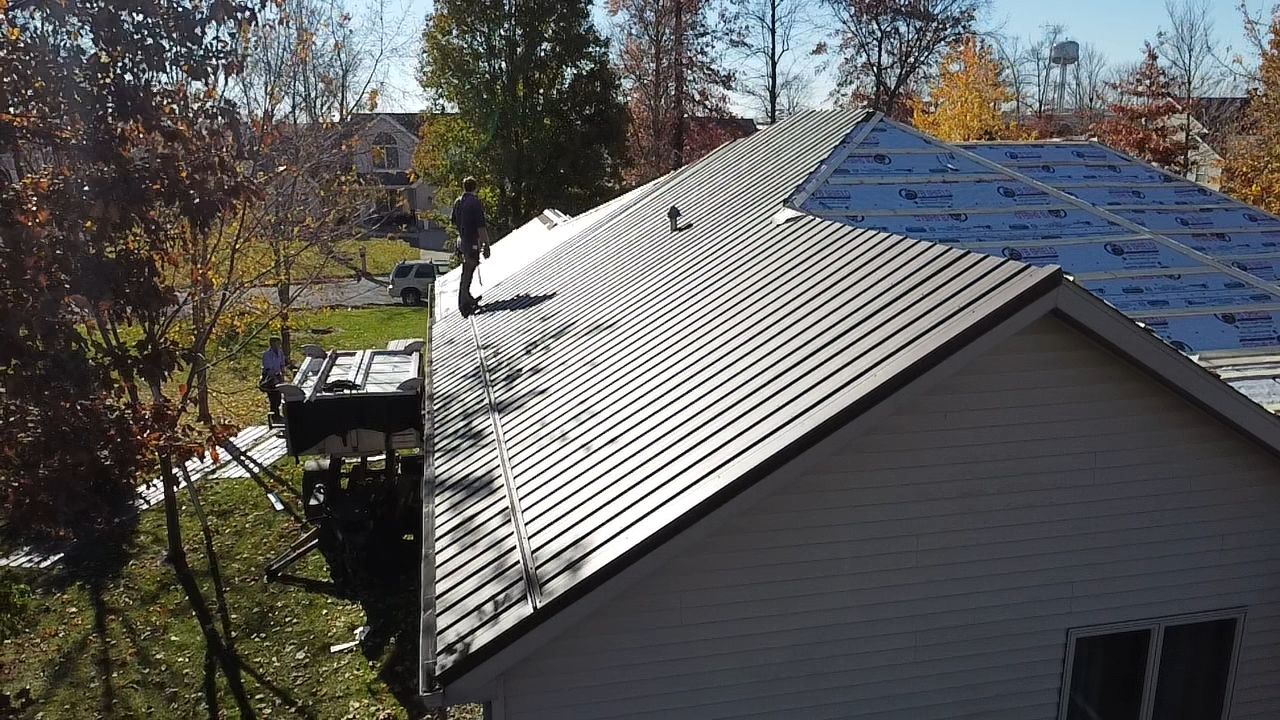 Exposed Fastener Metal Roof Replacement – Ossian, IN by 4Ever Metal Roofing