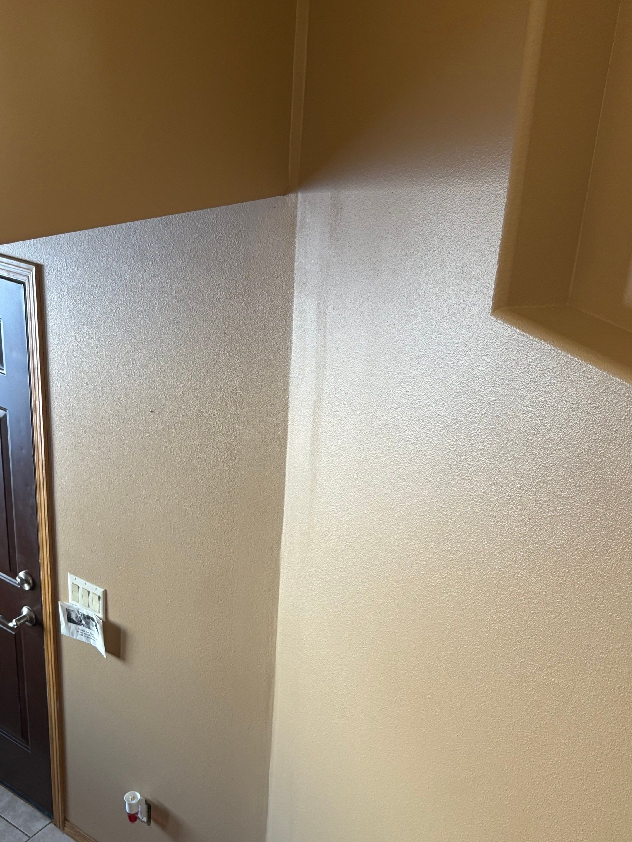 Interior Painting and Vaulted Ceiling Drywall Tape Repair in Sioux Falls by Select Painting, Coatings & Garage Cabinets