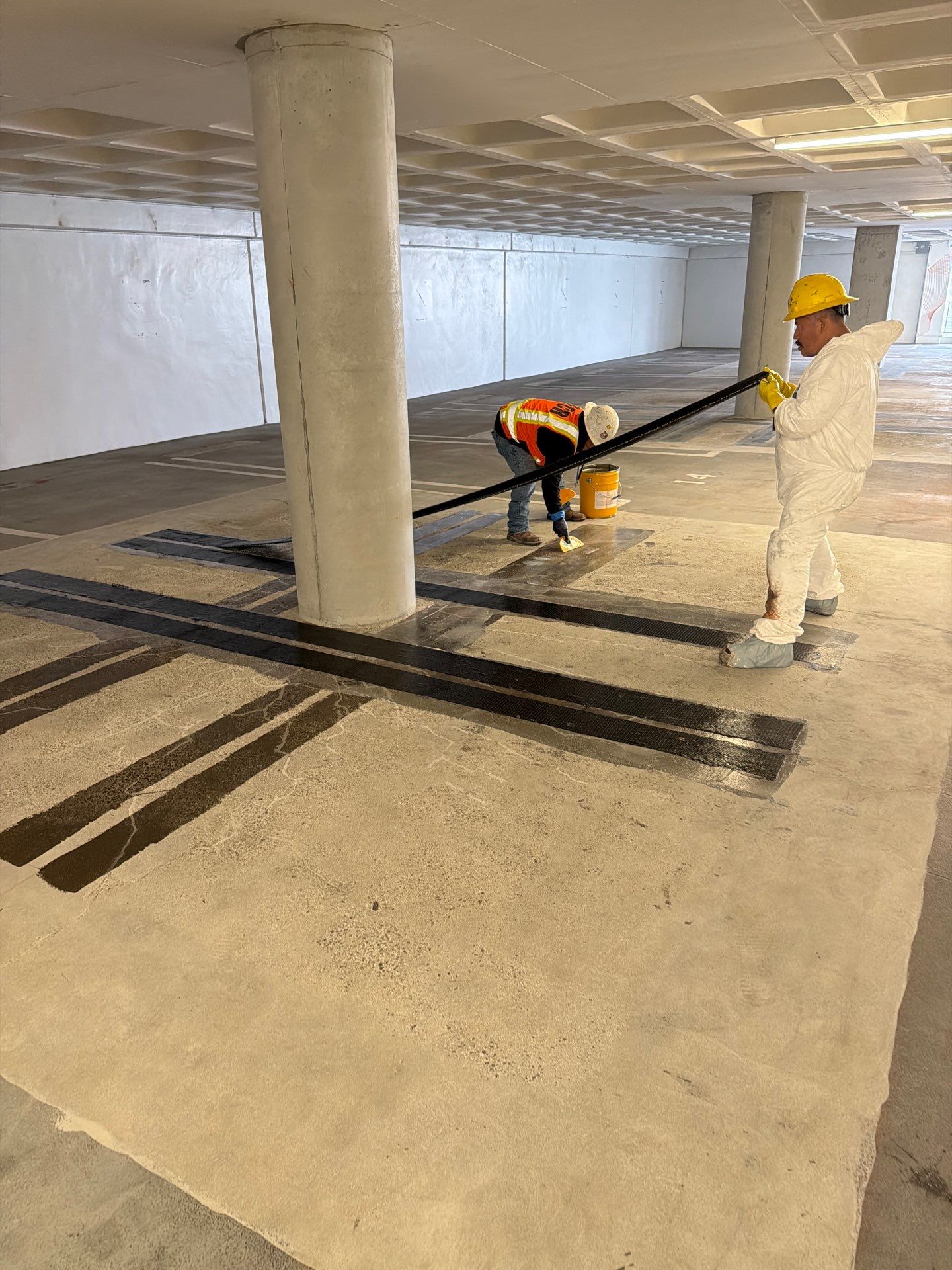 Parking Garage Project in El Segundo by Elite Concrete Restoration 