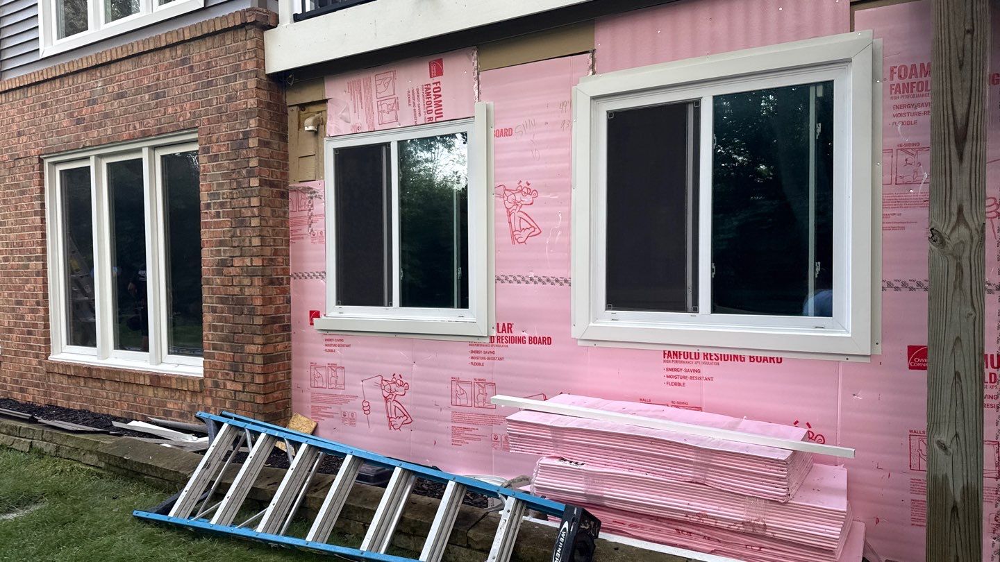 Siding Replacement using Alside Odyssey D4" Flagship Brown by 180 Contractors