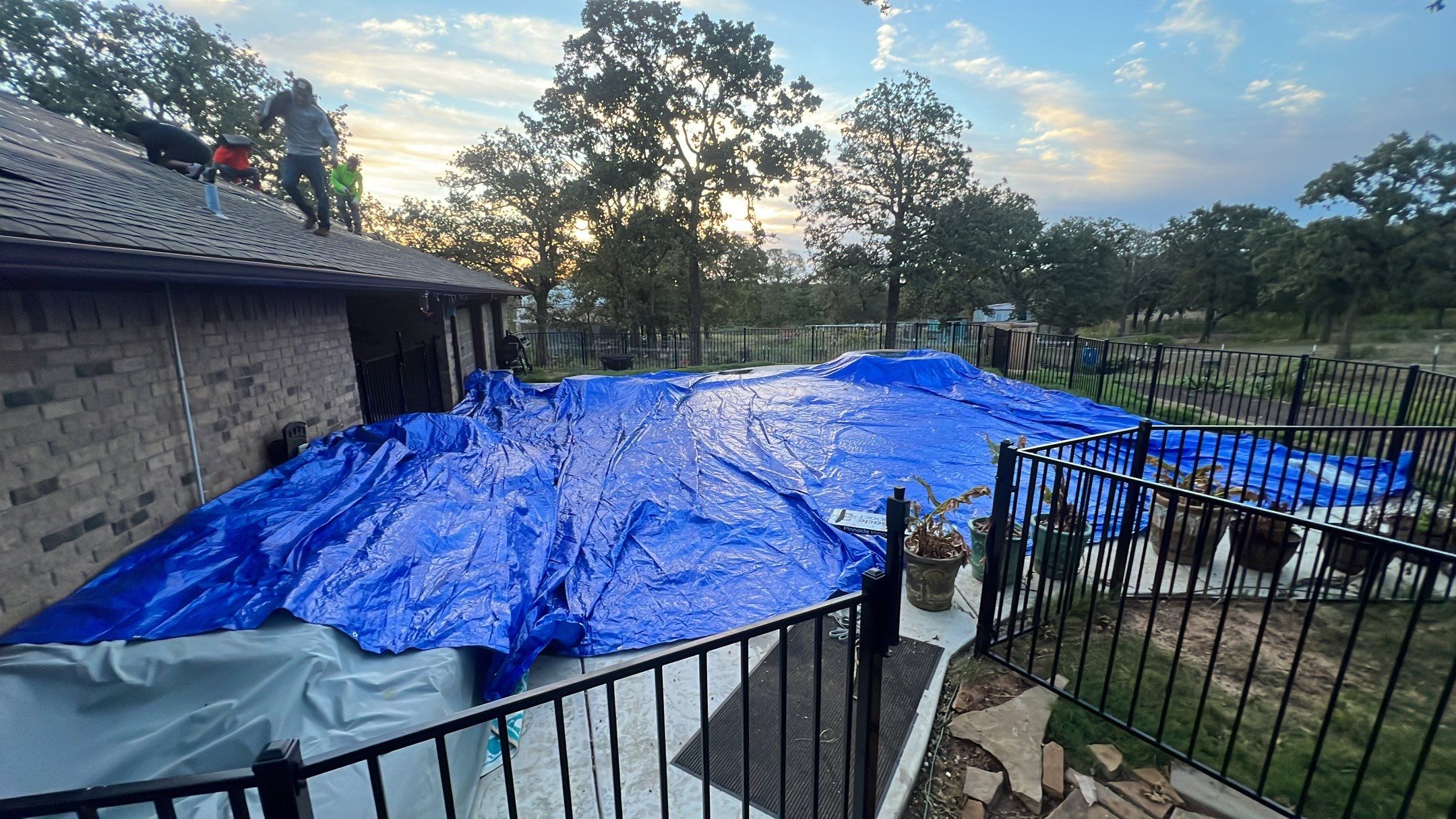 Residential Roofing Installation using ATLAS Pinnacle Pristine Shingles by Harvey Roofing & Construction